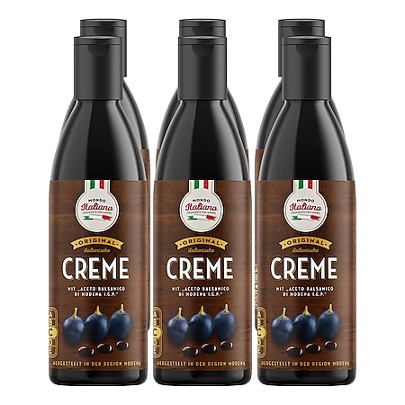 Mondo Italiano Balsamico Creme Classic 250 ml, 6er Pack - Bild 1