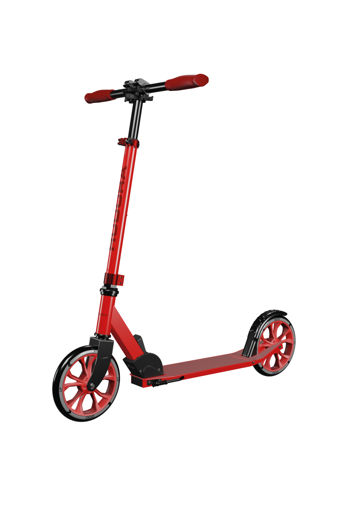 HUDORA Scooter Up 200, red | 04005998144572
