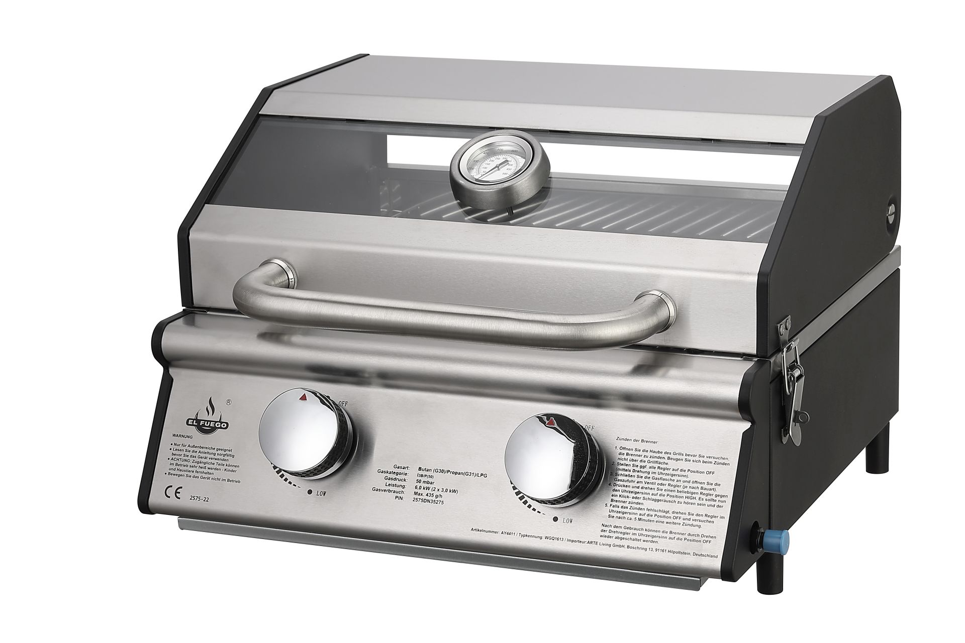 El Fuego&reg; Gasgrill "Jesolo" - Bild 1