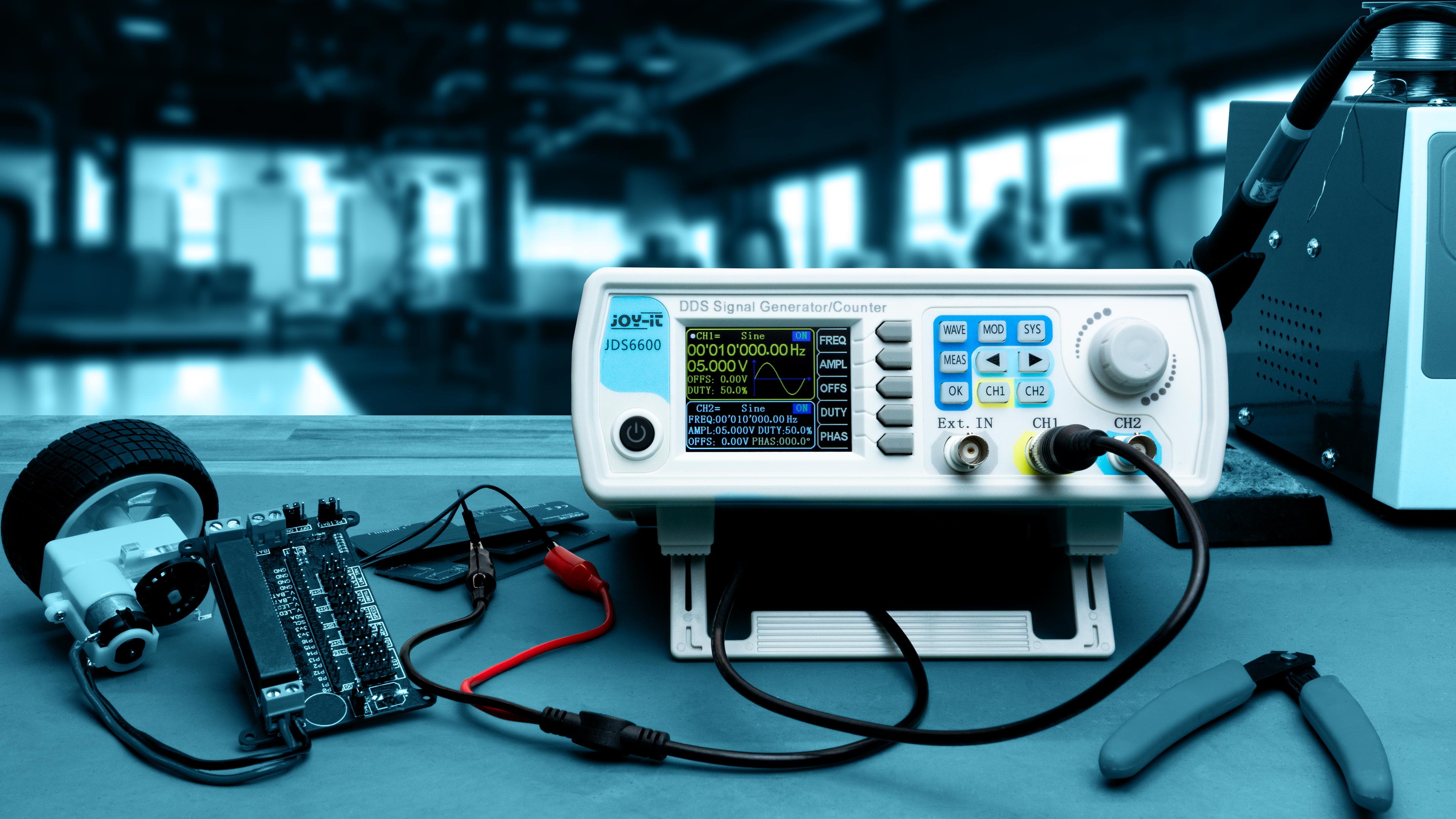 Signalgenerator JDS6600 0-60MHz - Bild 1