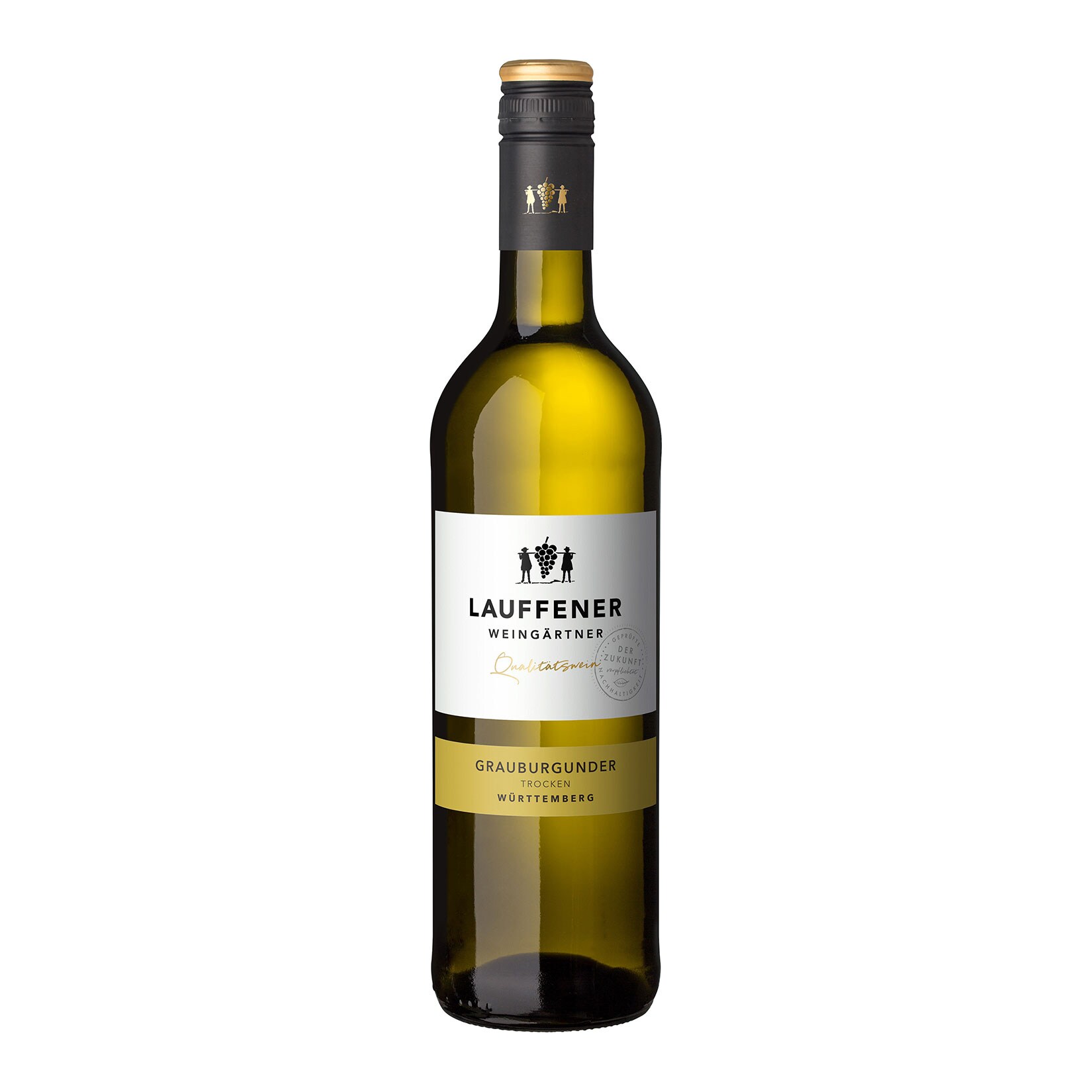 Lauffener Grauburgunder QbA 12,5 % vol 0,75 Liter – Inhalt: 6 Flaschen | 04005670545000