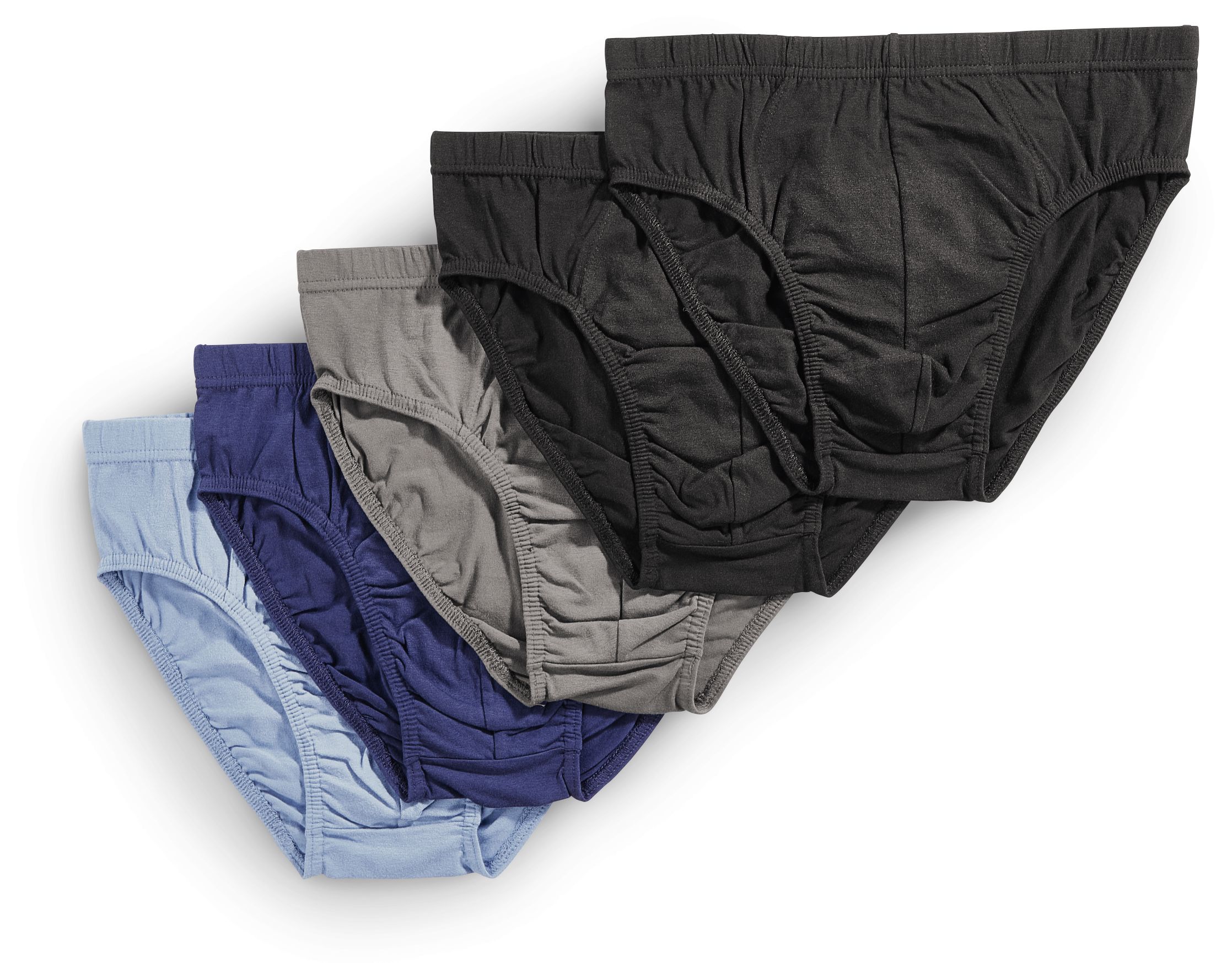 Herren Slips 5er Pack Bio Baumwolle (Gr&ouml;&szlig;e M/5) - Bild 1