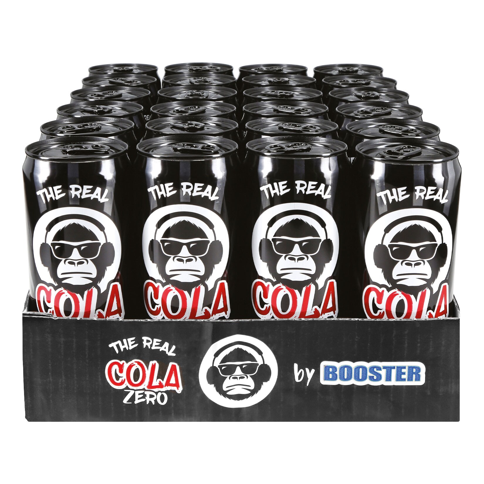 Booster The Real Cola Zero 0,33 Liter Dose, 24er Pack