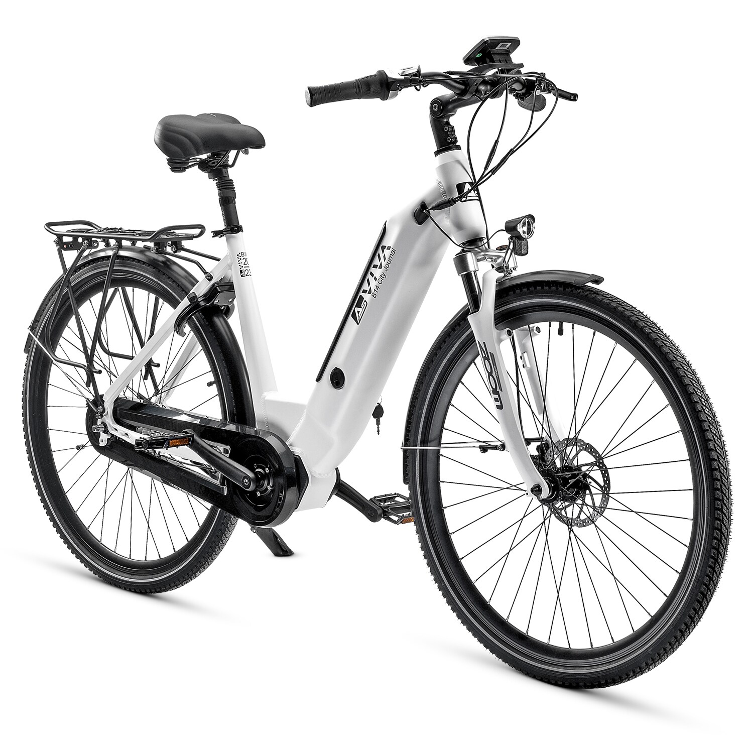 AsVIVA E-Bike B14, 28 Zoll, Rahmenh&ouml;he 50 cm, wei&szlig; - versch. Ausf&uuml;hrungen - Bild 1