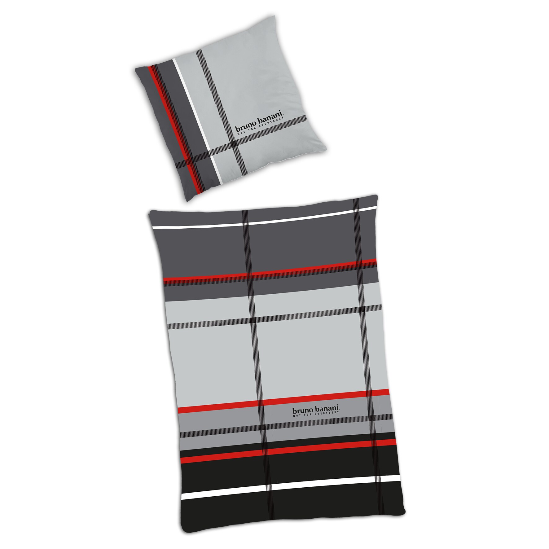 Bruno Banani Renforc&eacute; Bettw&auml;sche - versch. Ausf&uuml;hrung - kariert - Bild 1