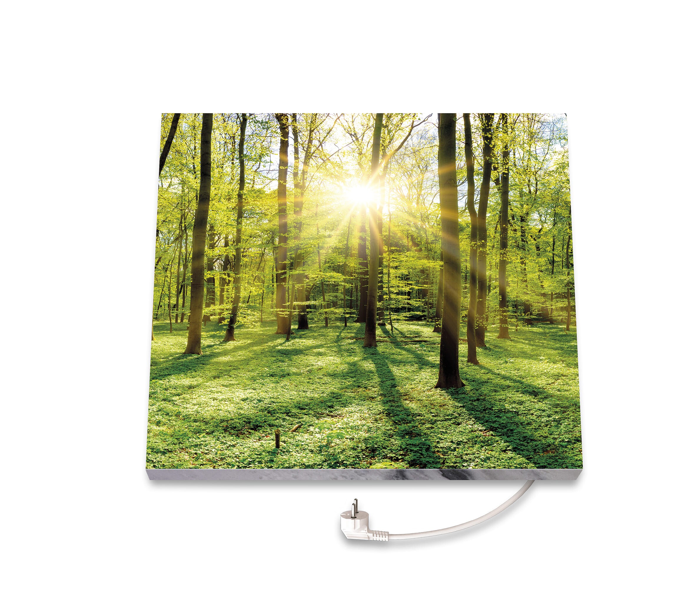 Marmony 500W Infrarot-Heizung Motiv "Wald" - Bild 1