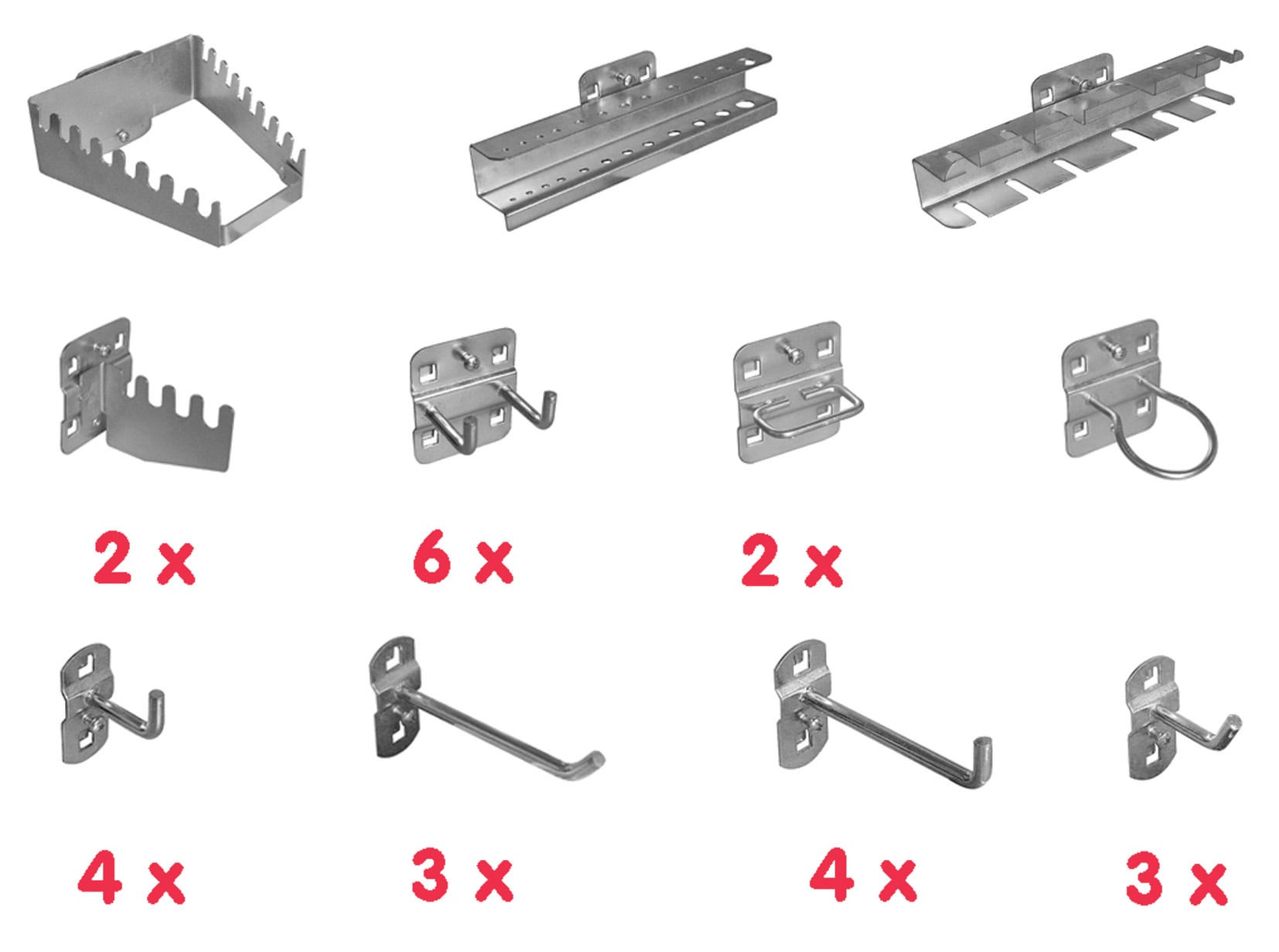 G&uuml;de Werkzeughalter Sortiment 28-tlg. - Bild 1