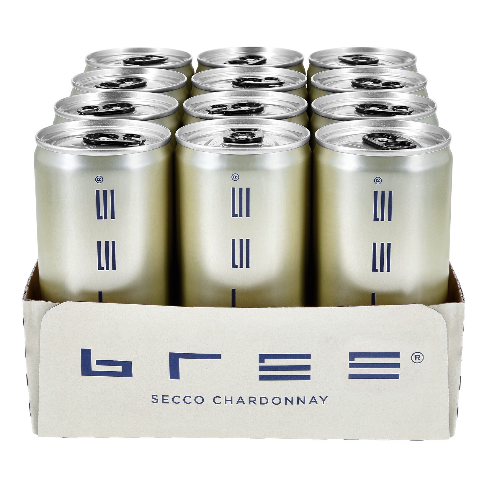 Bree Secco Chardonnay Weiß trocken 11,0 % vol 0,20 Liter Dose, 12er Pack | 04062073999540
