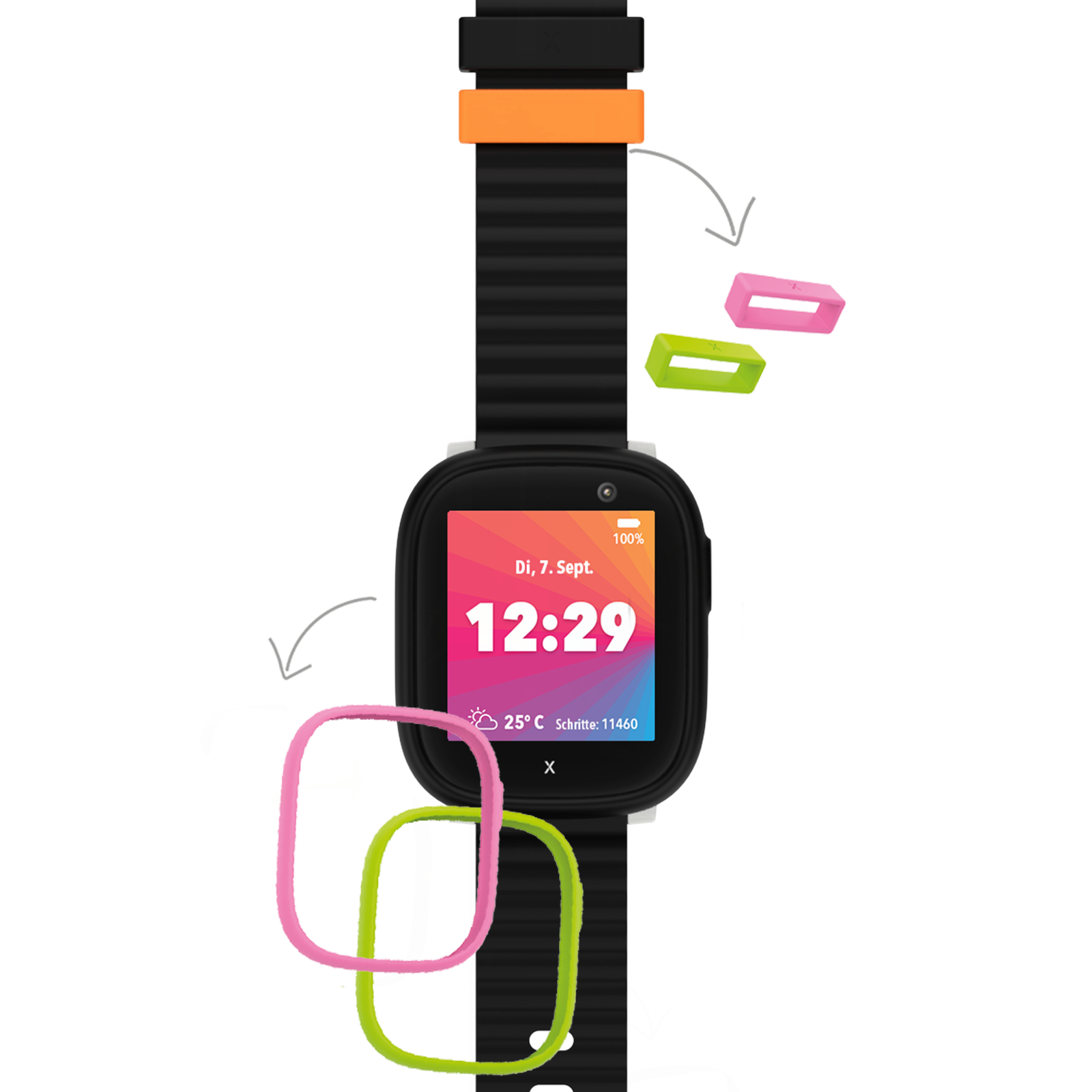 Xplora X6Play Nano SIM schwarz/schwarz - Bild 1