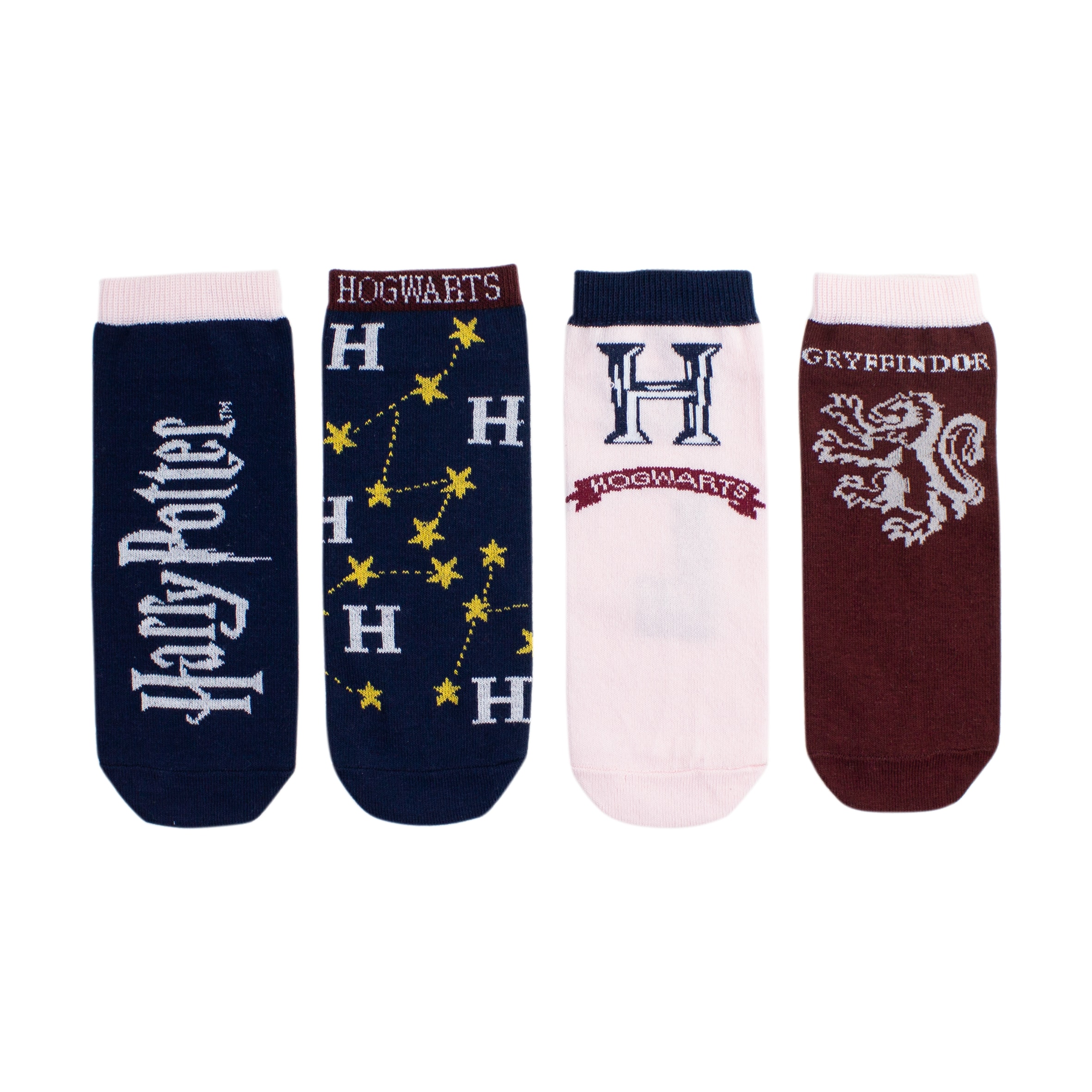 Harry Potter Sneakersocken 4er Pack Damen 35-38 - versch. Ausf&uuml;hrungen - Bild 1