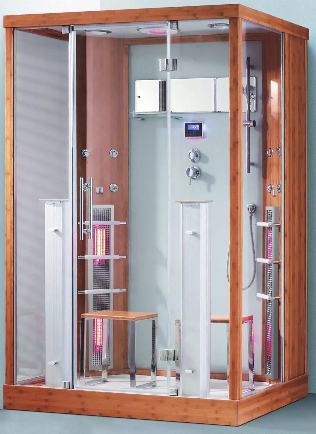 PureHaven 2in1 Dampfdusche und Infrarotsauna - versch. Ausf&uuml;hrungen - Bild 1