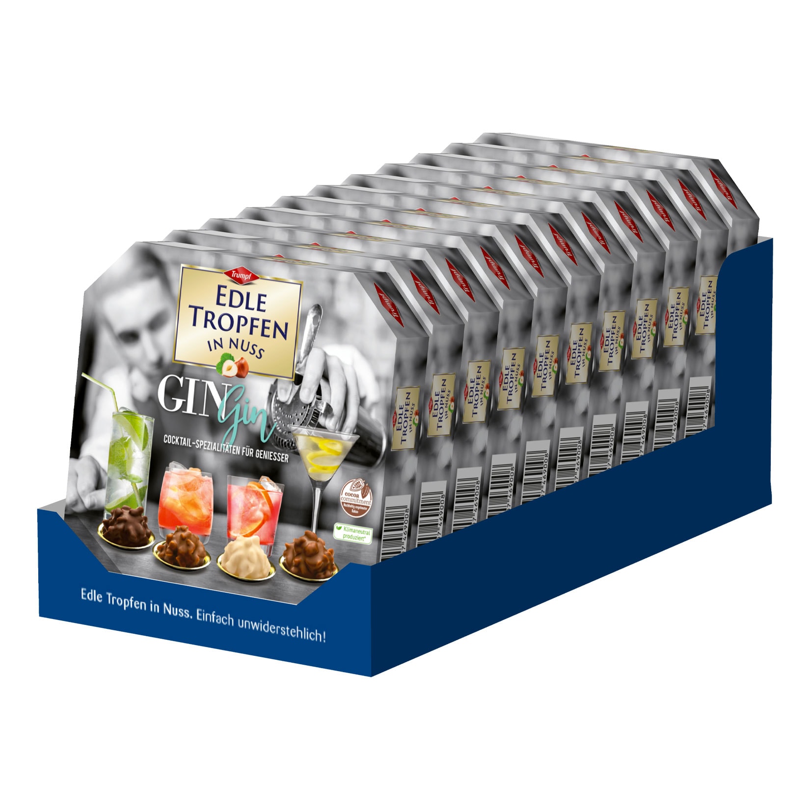 Trumpf Edle Tropfen in Nuss Gin Gin 100 g, 11er Pack - Bild 1