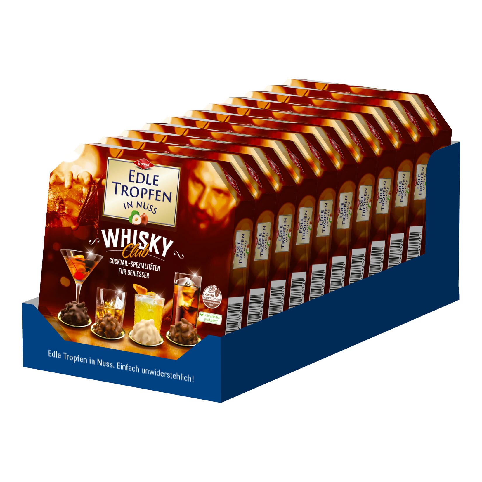 Trumpf Edle Tropfen in Nuss Whisky Club 100 g, 11er Pack - Bild 1