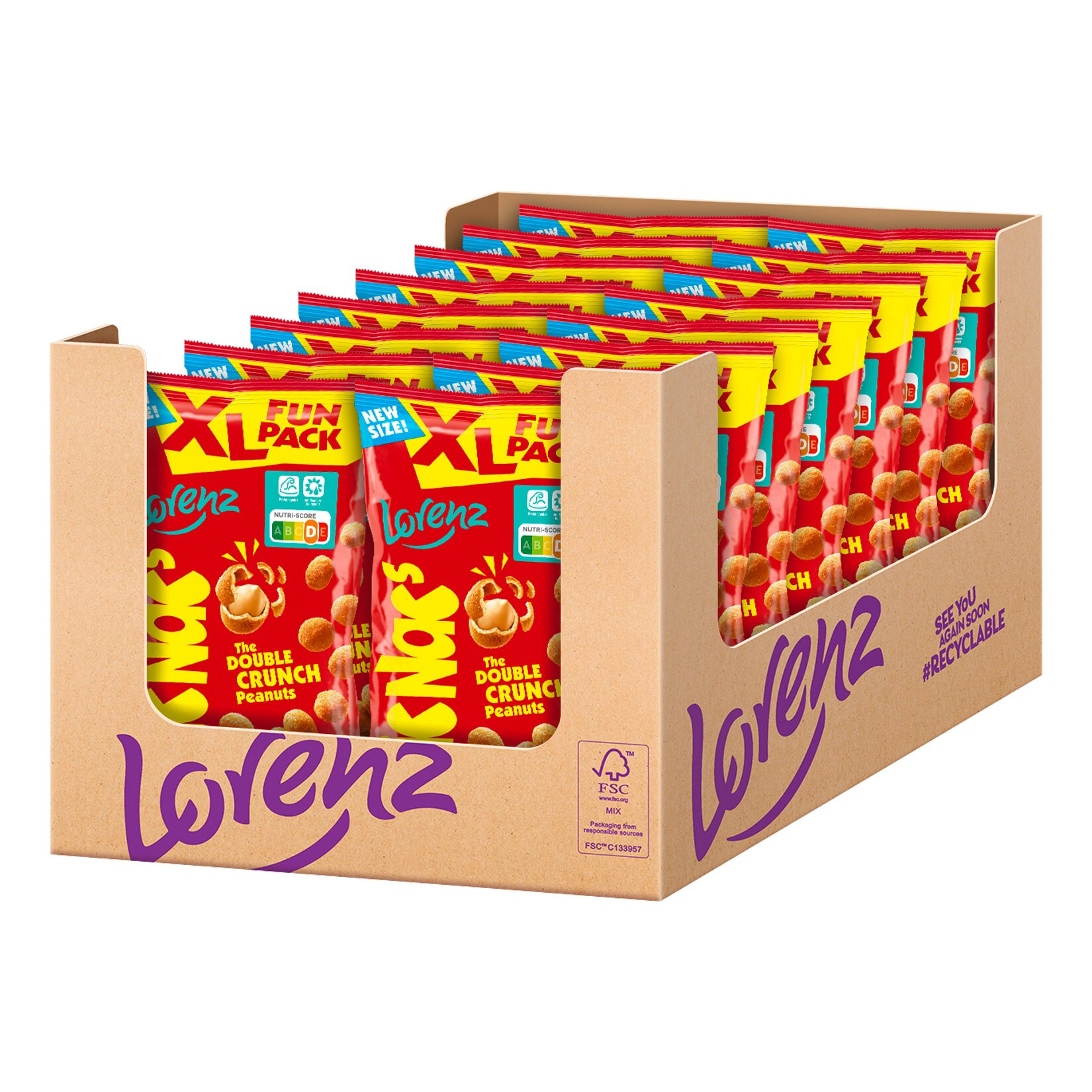 Lorenz Nic Nacs XL Fun Original 170 g, 16er Pack - Bild 1