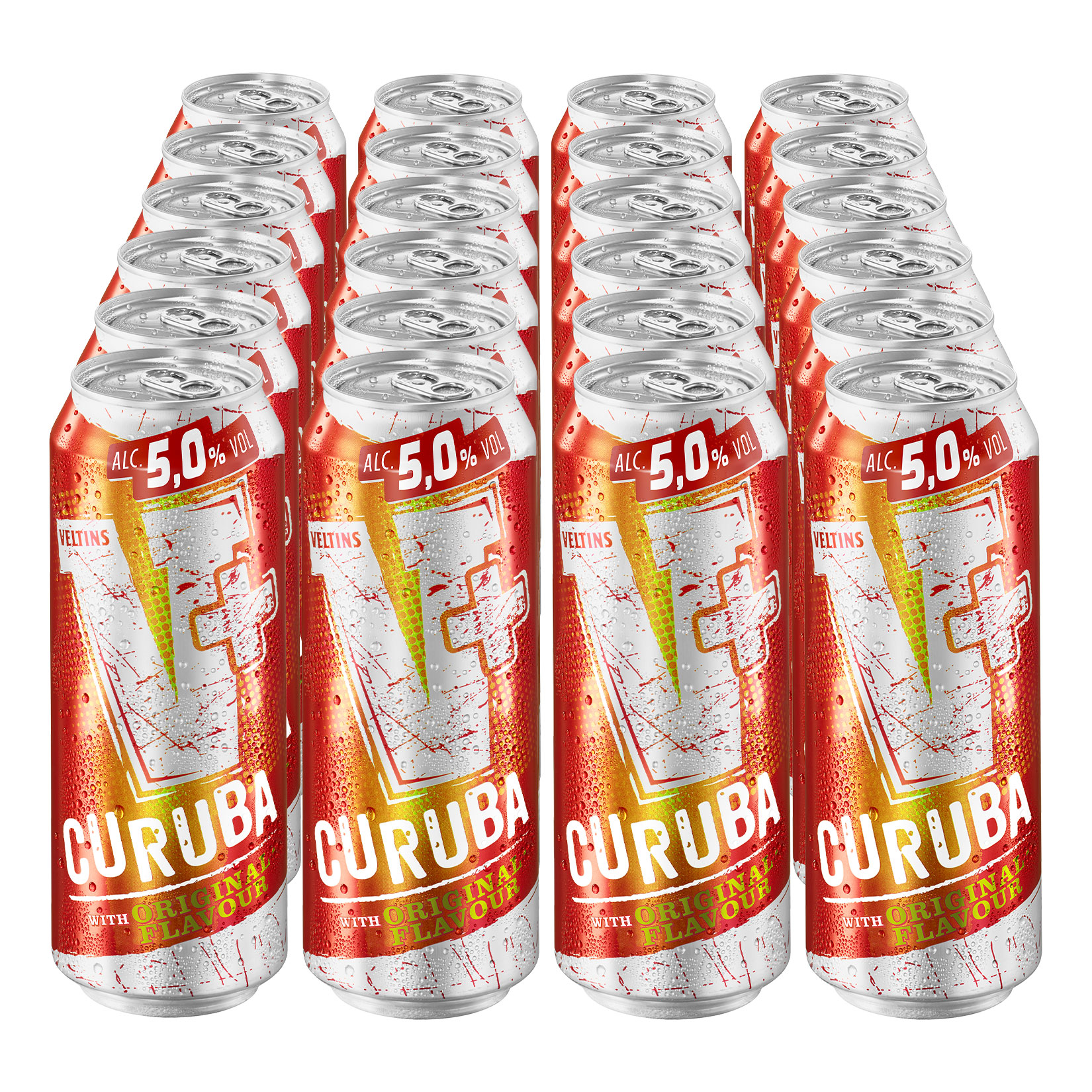 Veltins V+ Curuba 5,0 % vol 0,5 Liter Dose, 24er Pack - Bild 1