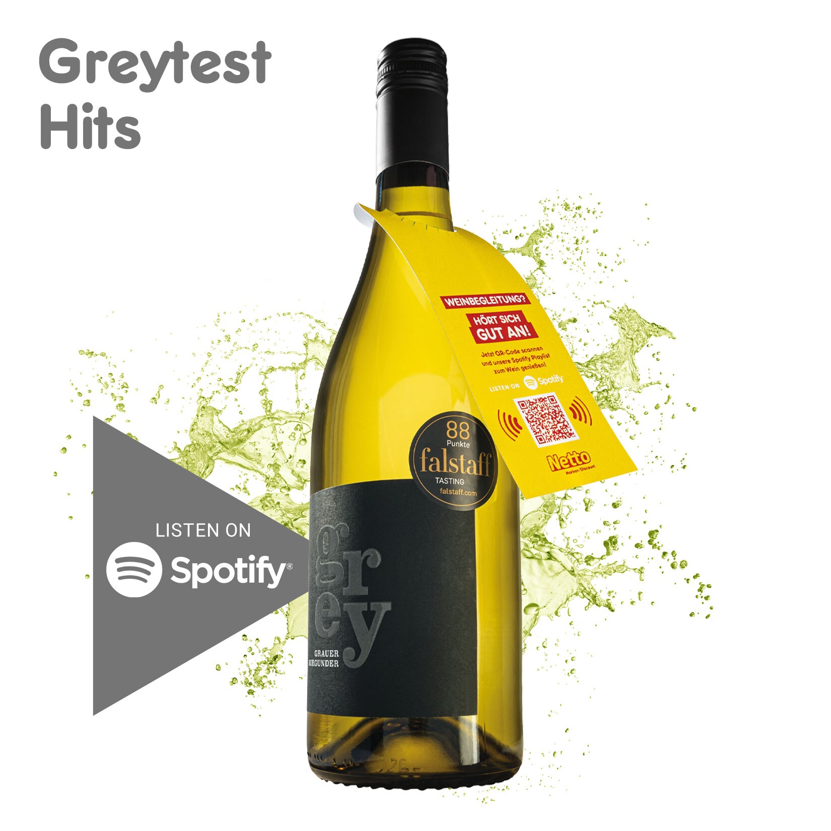 grey Grauburgunder trocken Qualit&auml;tswein Rheinhessen 12,5 % vol 0,75 Liter - Bild 1