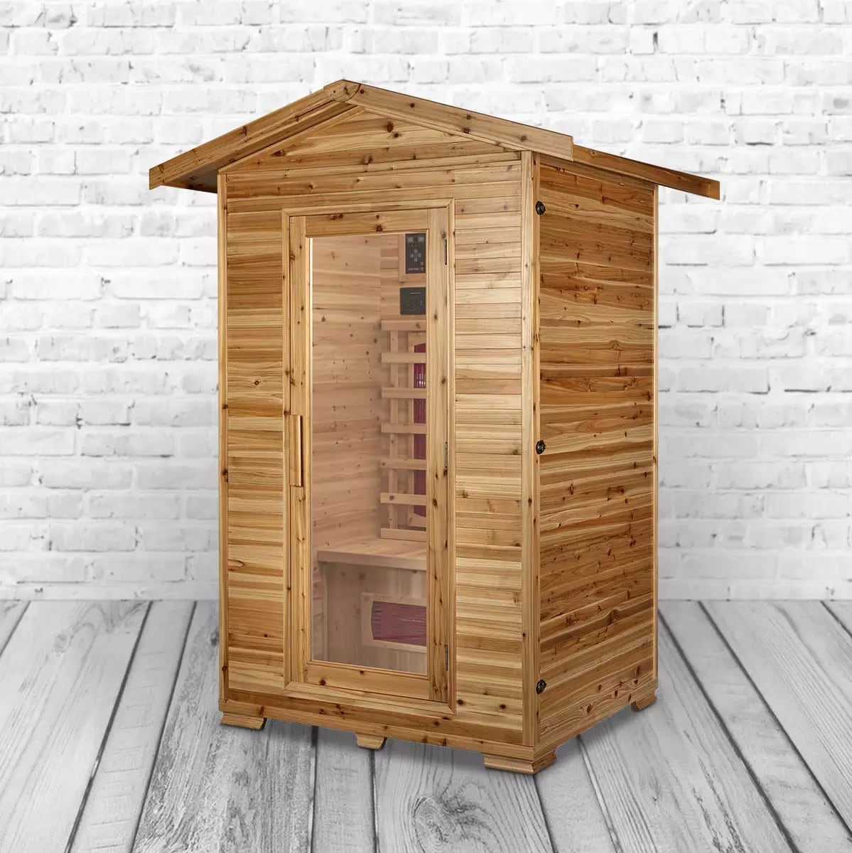 PureHaven Infrarotkabine aus kanadischem Hemlock-Holz - versch. Ausf&uuml;hrungen - Bild 1