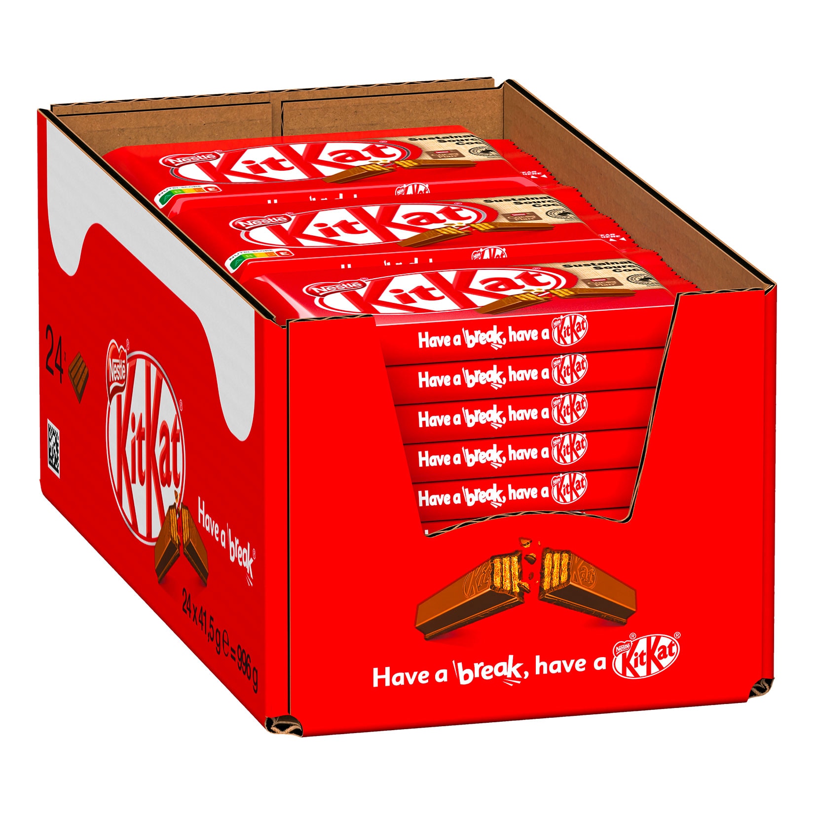 KitKat Classic Schokoriegel 41,5 G, 24er Pack Online Kaufen Bei Netto