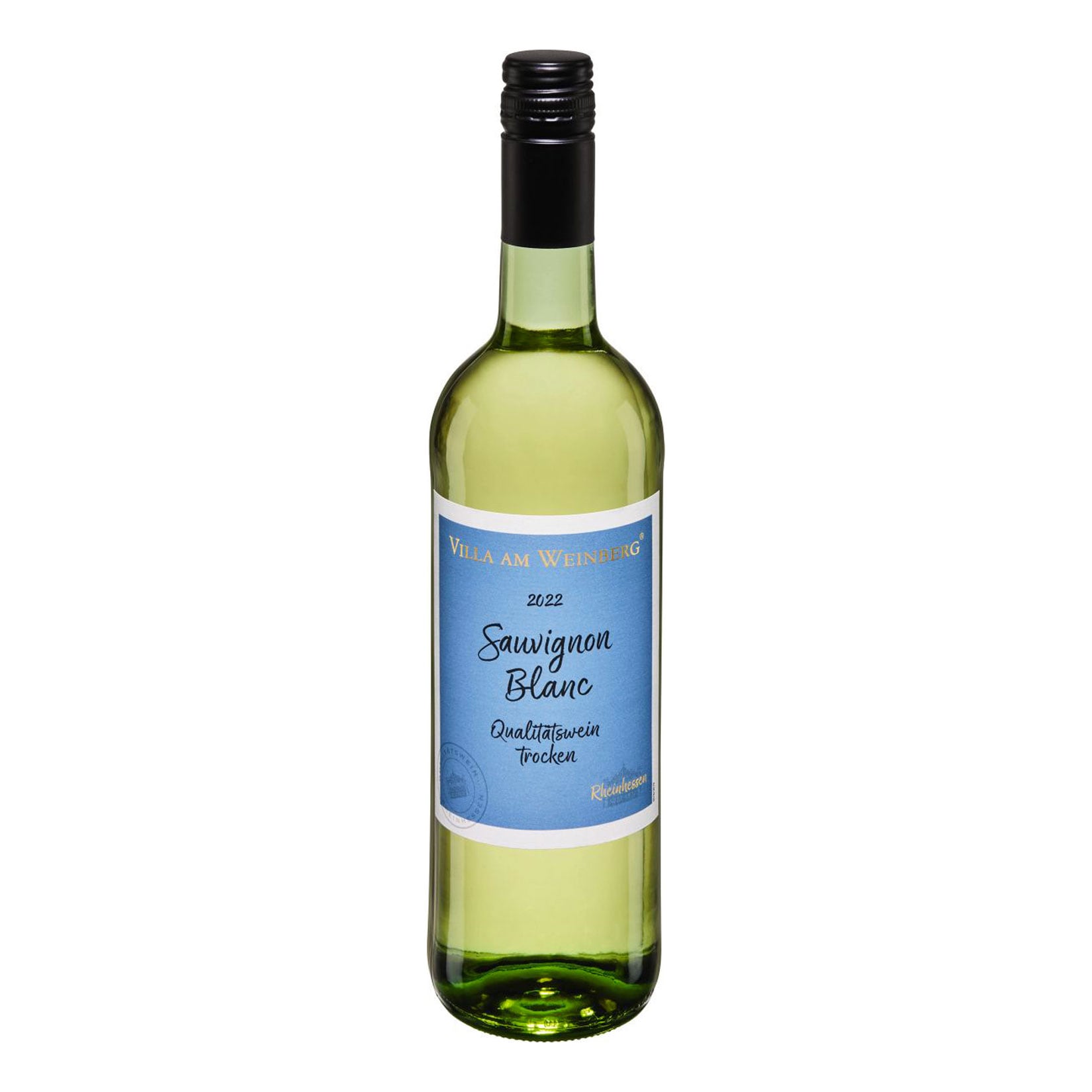 Villa am Weinberg Sauvignon Blanc Qualit&auml;tswein wei&szlig; trocken 11,5 % vol 0,75 Liter - Bild 1