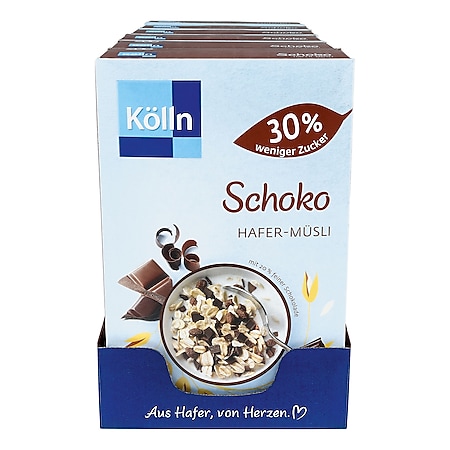 Kölln Schoko Müsli weniger Zucker 600 g, 6er Pack online kaufen bei Netto