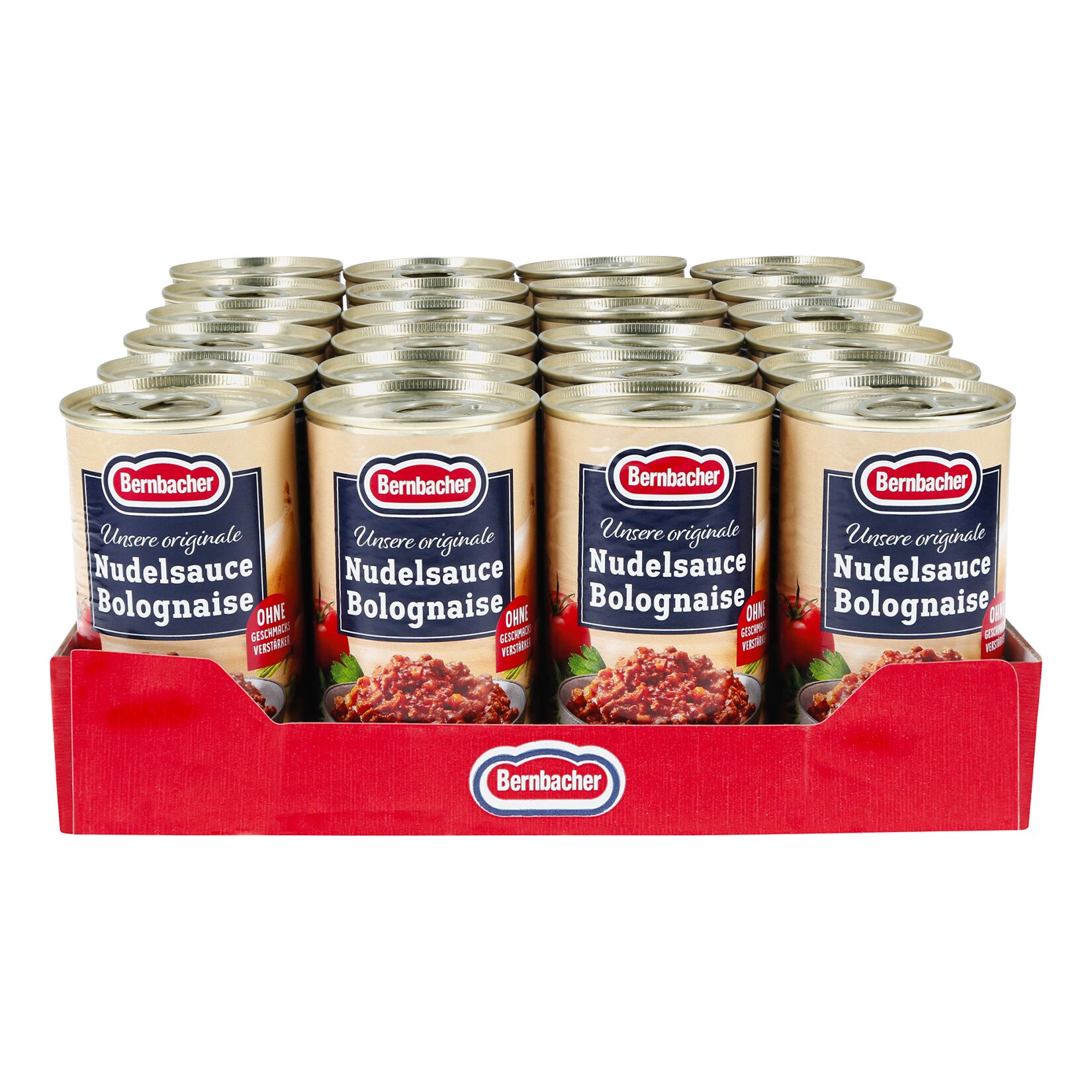 Bernbacher Nudelsauce Bolognaise 170 ml, 24er Pack | 04000470112926