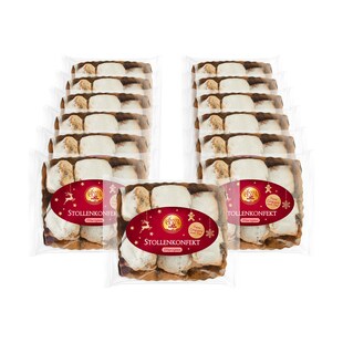 Santa Claus in Town Stollenkonfekt Marzipan 350 g, 13er Pack - Bild 1