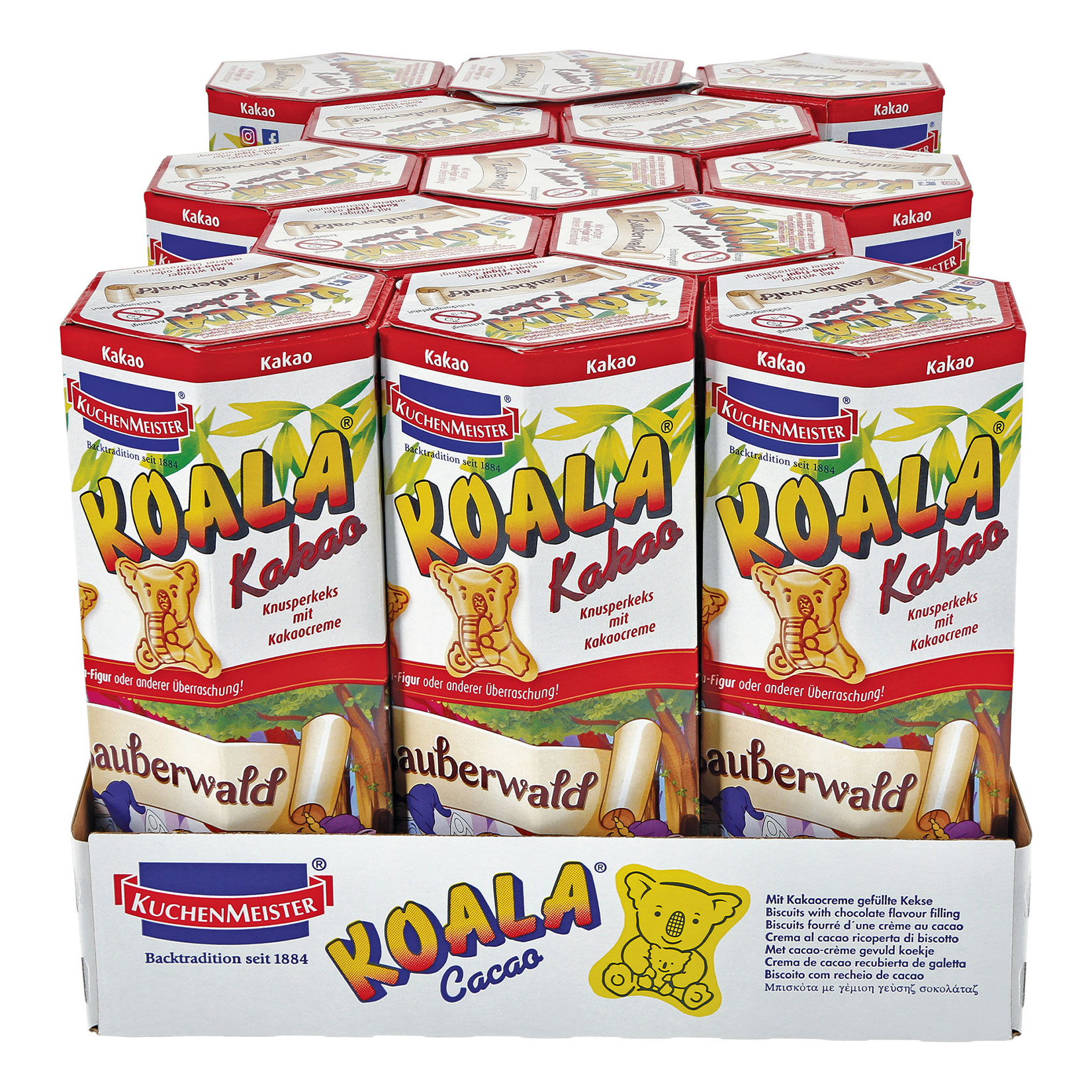 Kuchenmeister Koala mit Kakaocreme 75 g, 13er Pack - Bild 1