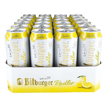 Bitburger Radler 2,5 % vol 0,5 Liter Dose, 24er Pack - Bild 1