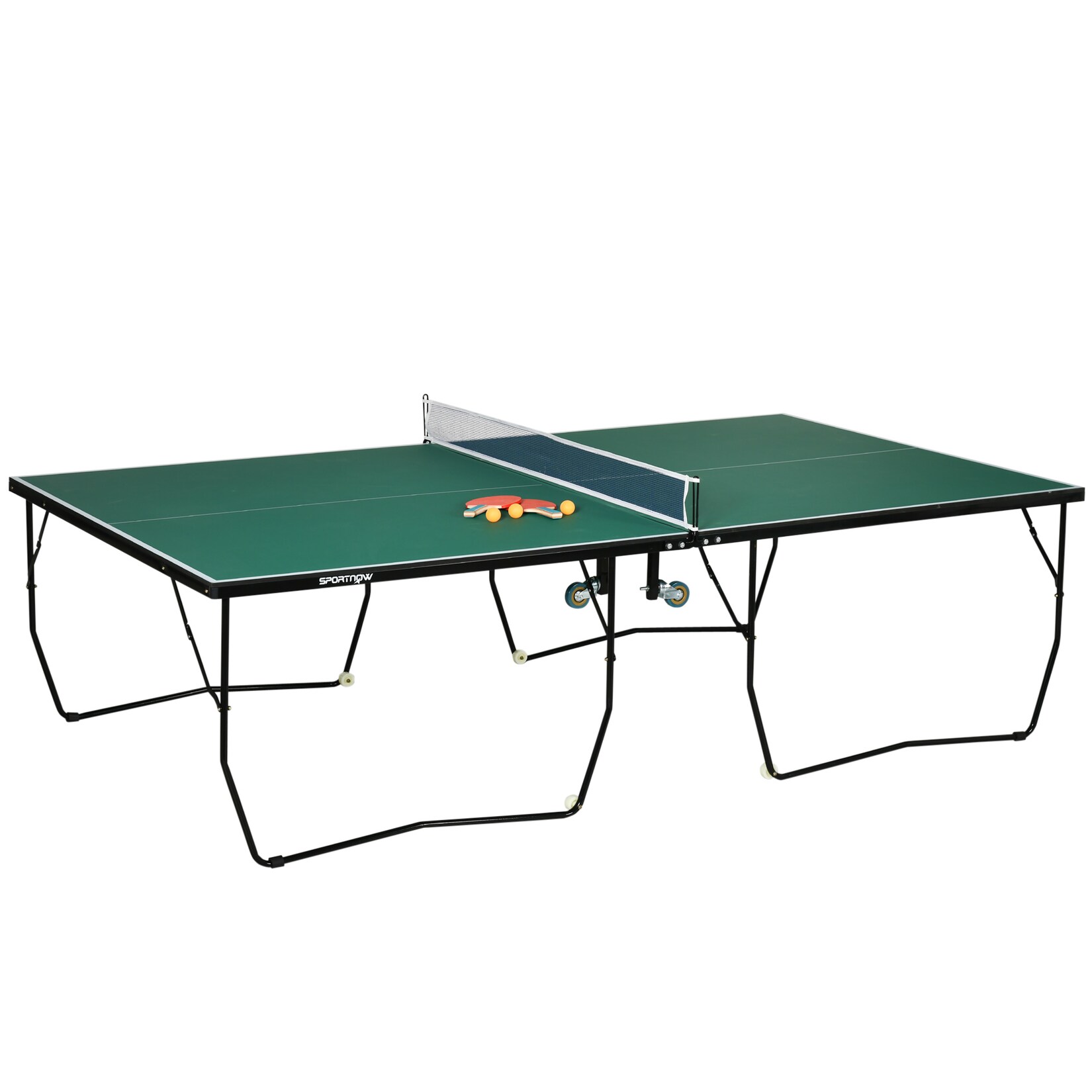 SPORTNOW Tischtennisplatte MDF, Stahl