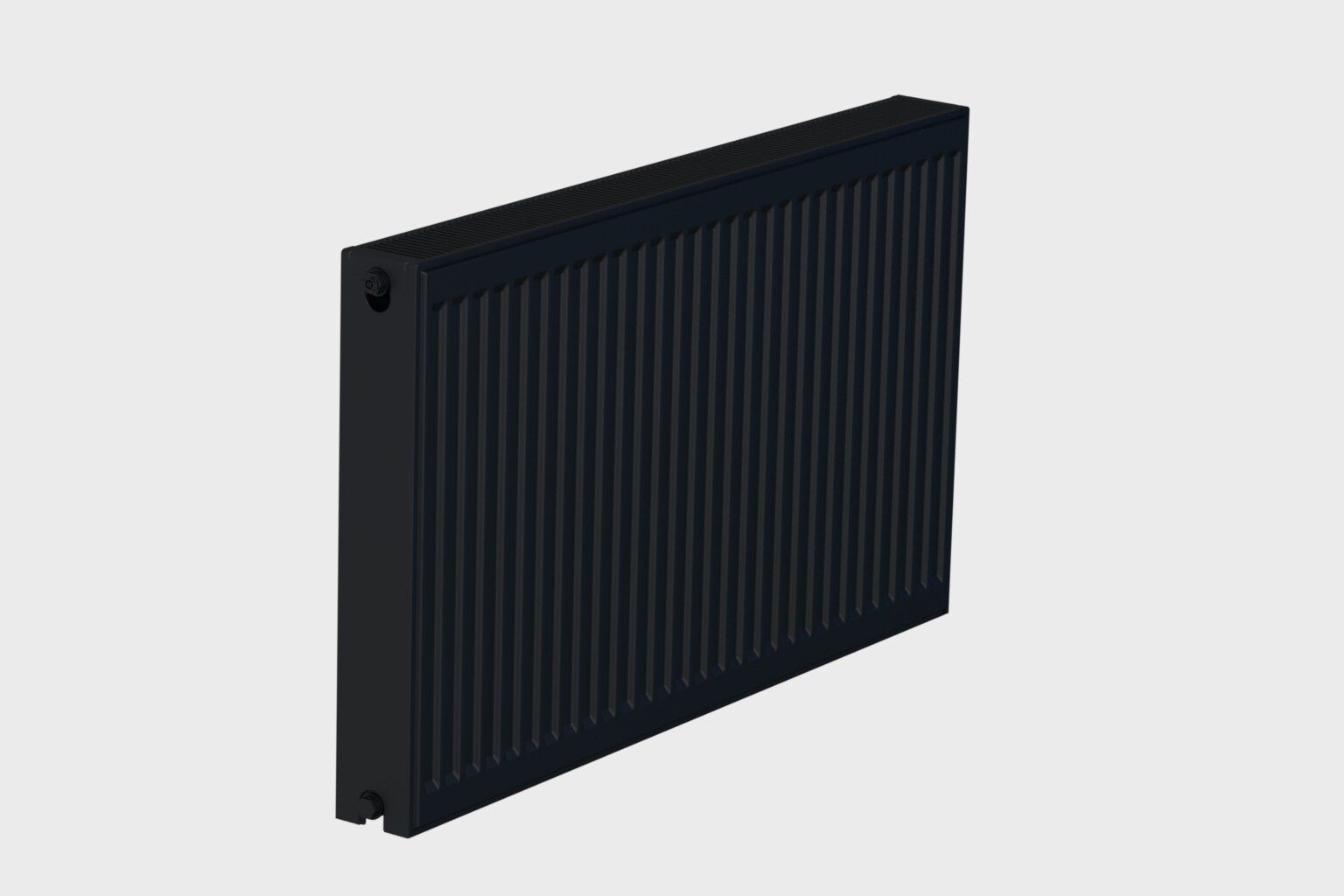 Sanicomfort Universal Flachheizk&ouml;rper Typ DK (22) schwarz RAL 9005 matt inkl. Befestigung - versch. Ausf&uuml;hrungen - Bild 1
