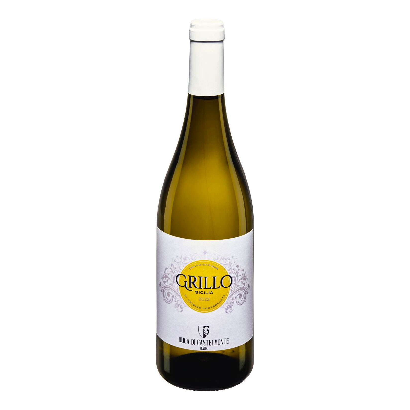 Duca di Castelmonte Grillo trocken 13,0 % vol, 0,75 Liter - Bild 1