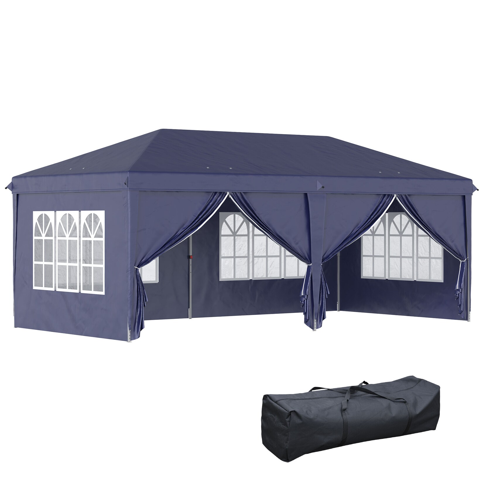 Pavillon Stahl, Oxford-Gewebe