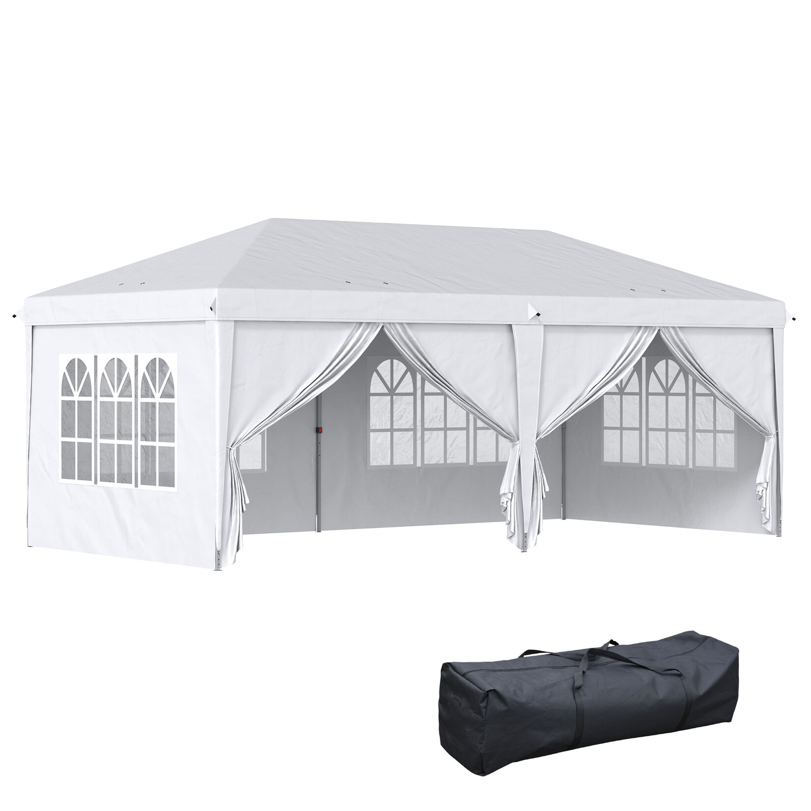 Pavillon Stahl, Oxford-Gewebe