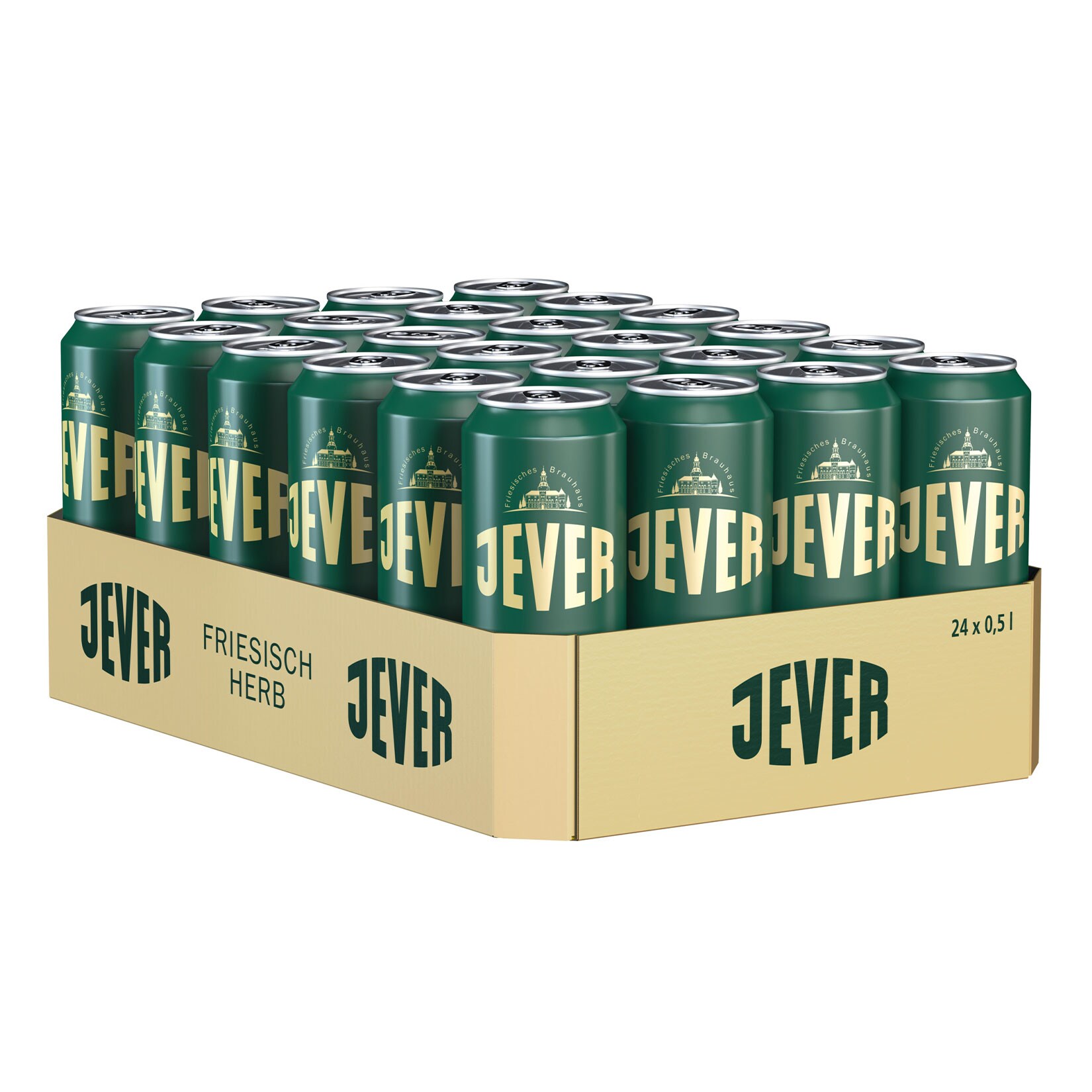 Jever Pilsener 4,9 % vol 0,5 Liter Dose, 24er Pack - Bild 1