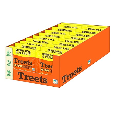 Treets Cornflakes & Peanuts Mix 250 g, 20er Pack - Bild 1