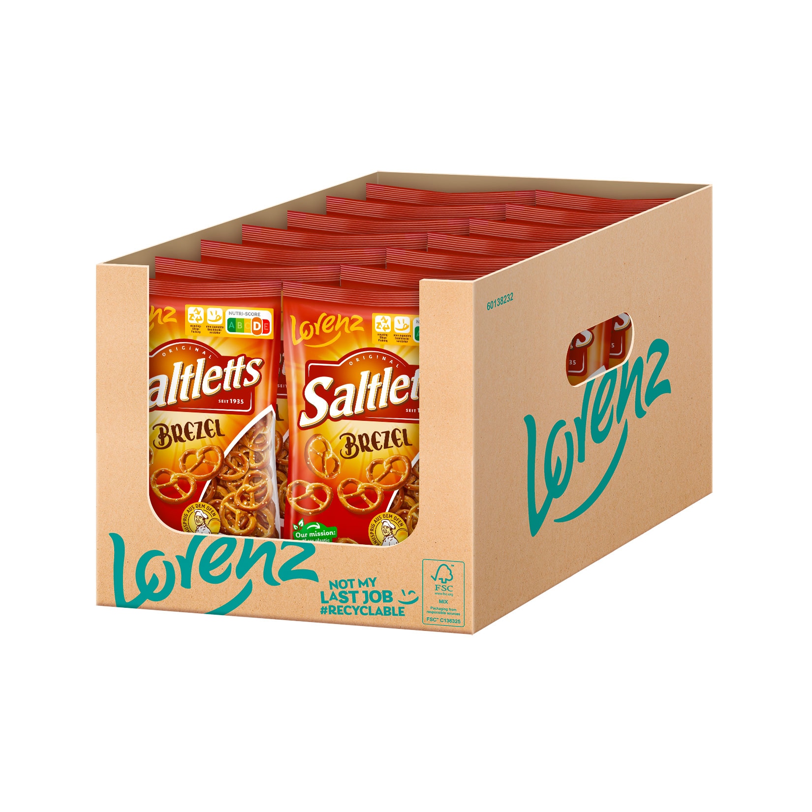 Lorenz Saltletts Brezel 200 g, 14er Pack - Bild 1