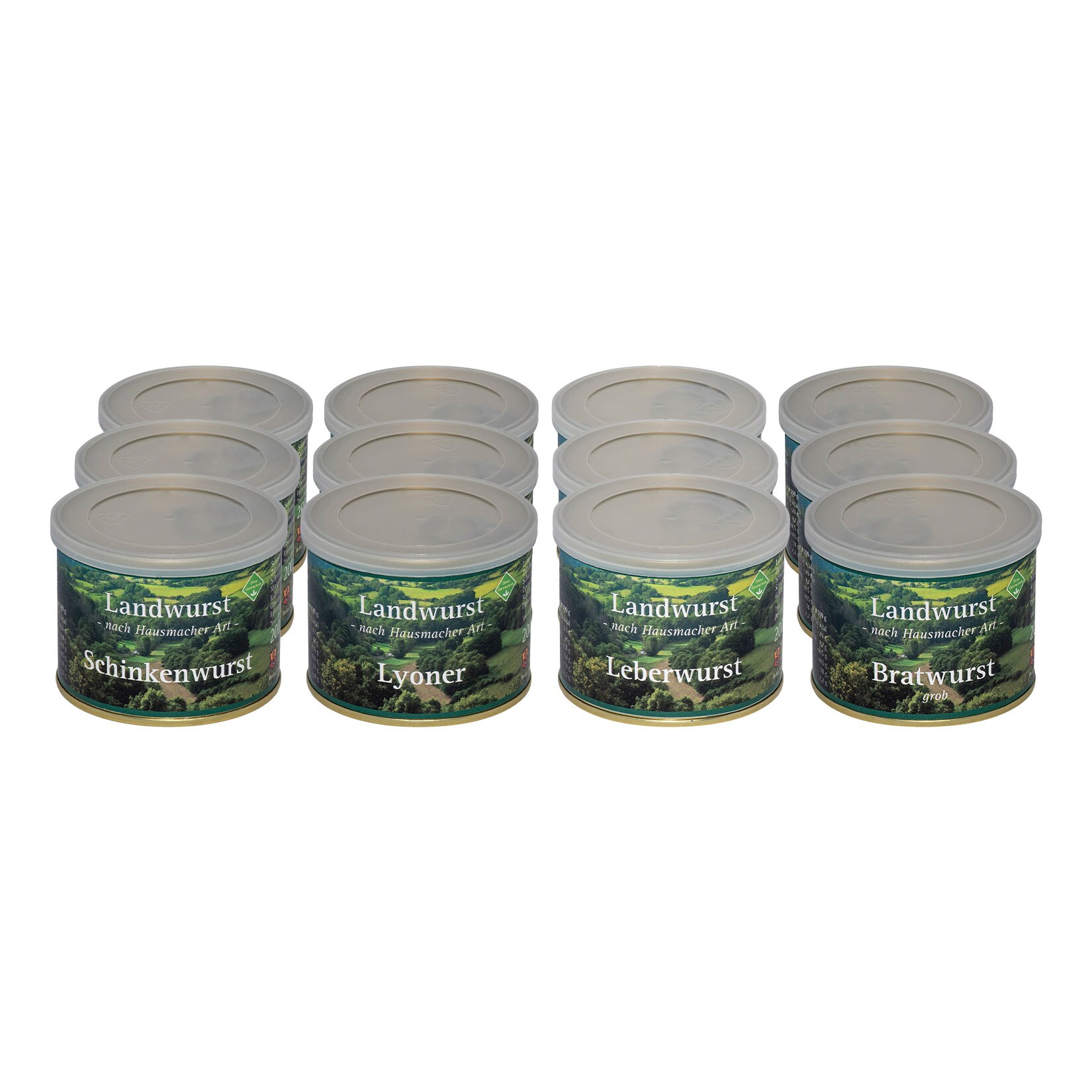 Hohenloher Landwurst 200 g, verschiedene Sorten, 12er Pack - Bild 1
