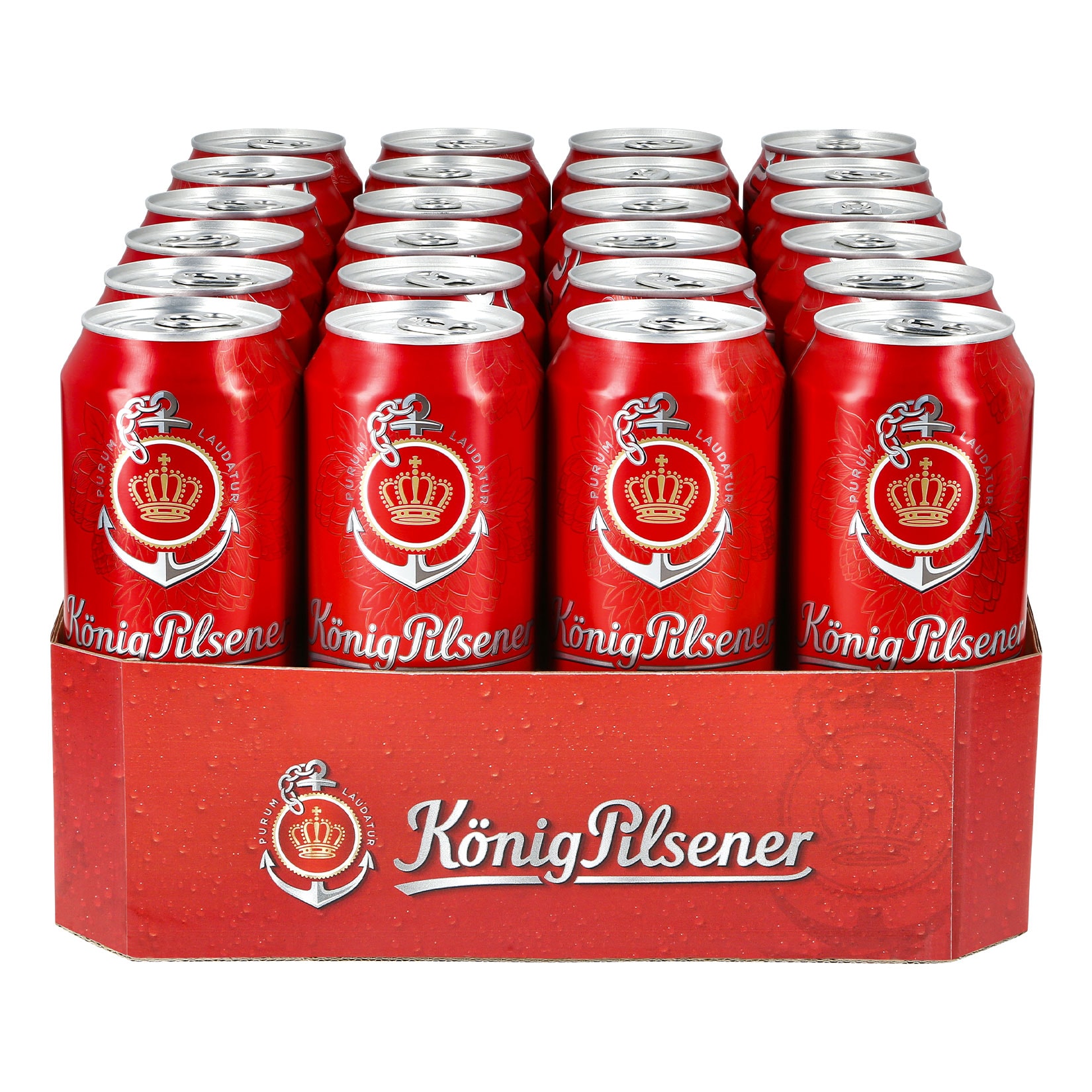 K&ouml;nig Pilsener 4,9 % vol 0,5 Liter Dose, 24er Pack - Bild 1