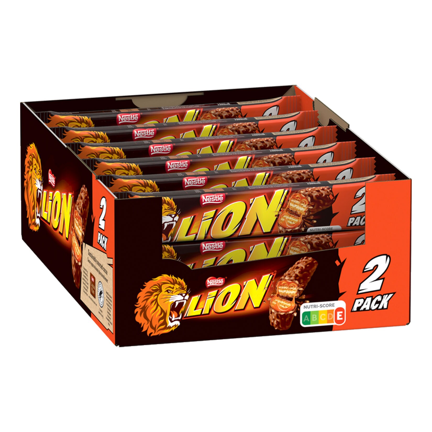 Lion Choco 2 Pack 42 g, 24er Pack - Bild 1
