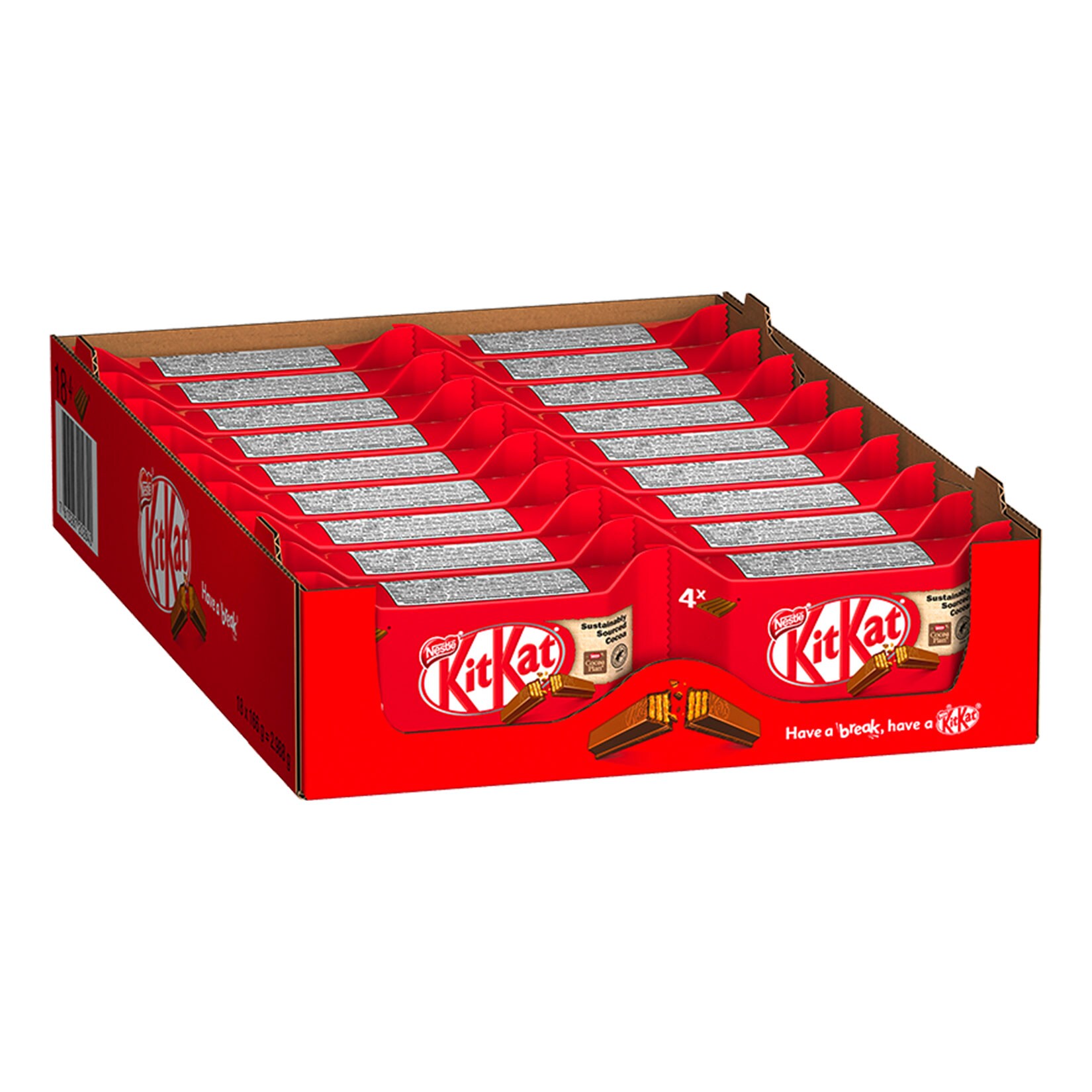 KitKat Classic 4 x 41,5 g, 18er Pack - Bild 1