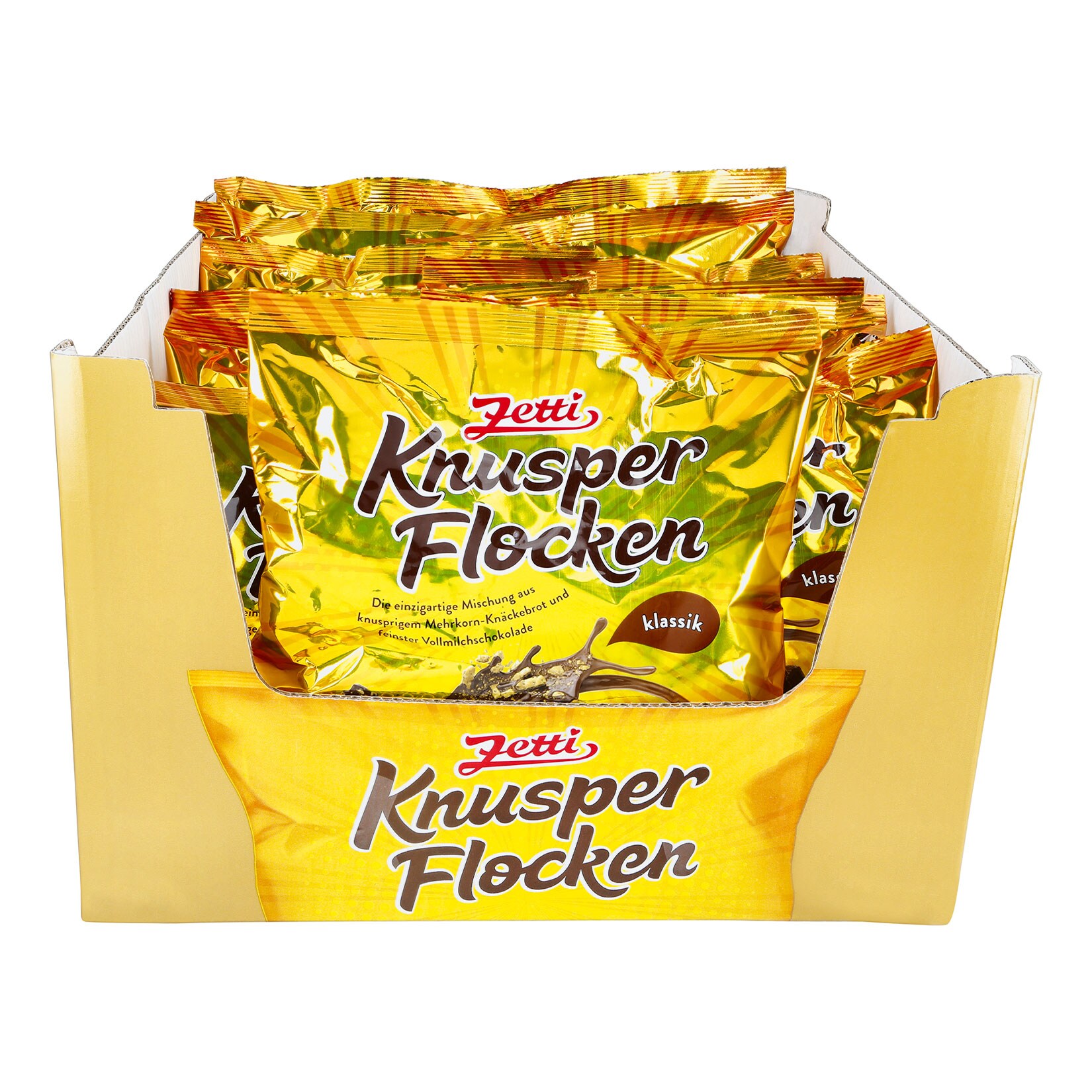 Zetti Knusperflocken 270 g, 28er Pack - Bild 1