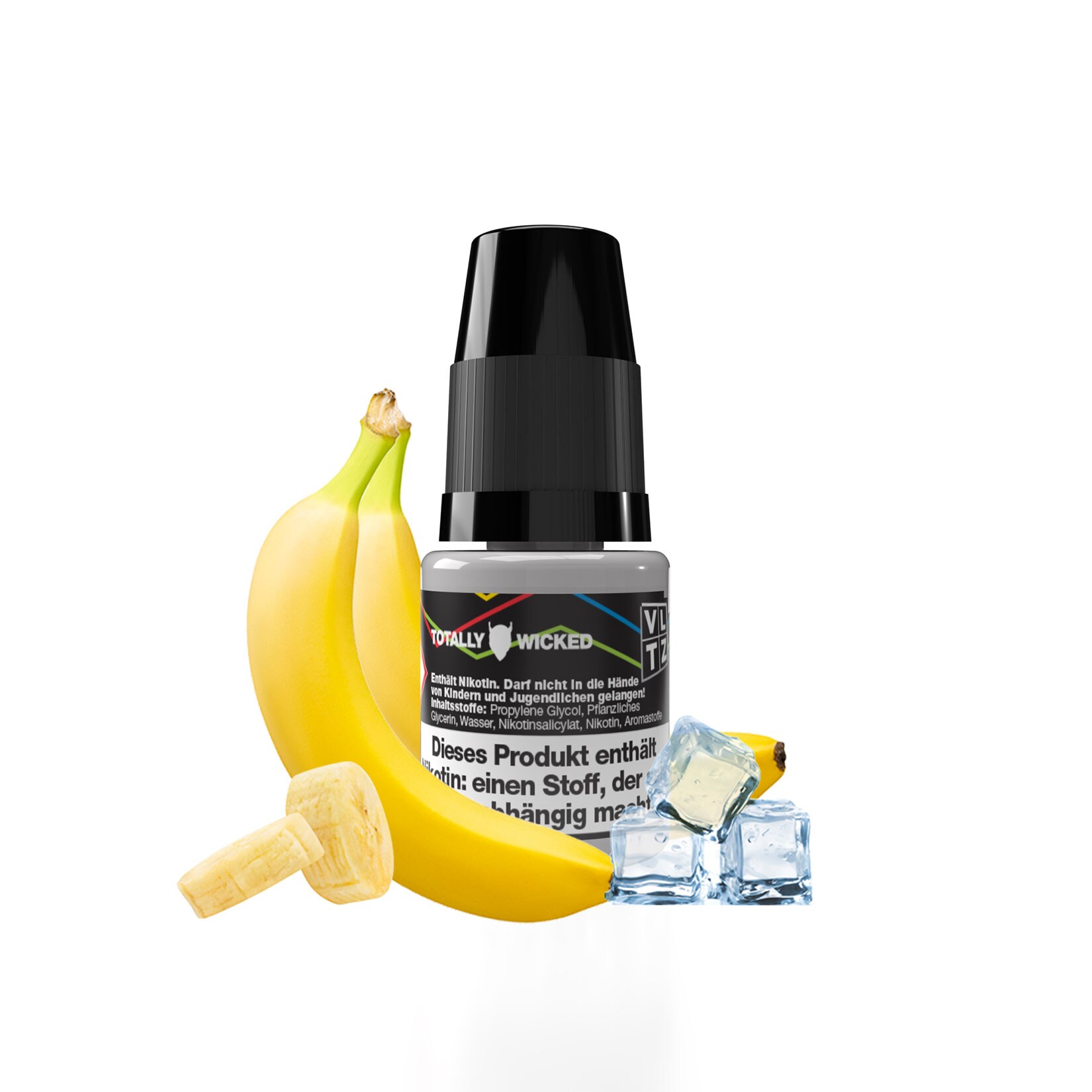 VLTZ E-Liquid Ice Banane 10ml 1.6% Nikotin, 10er Pack - Bild 1