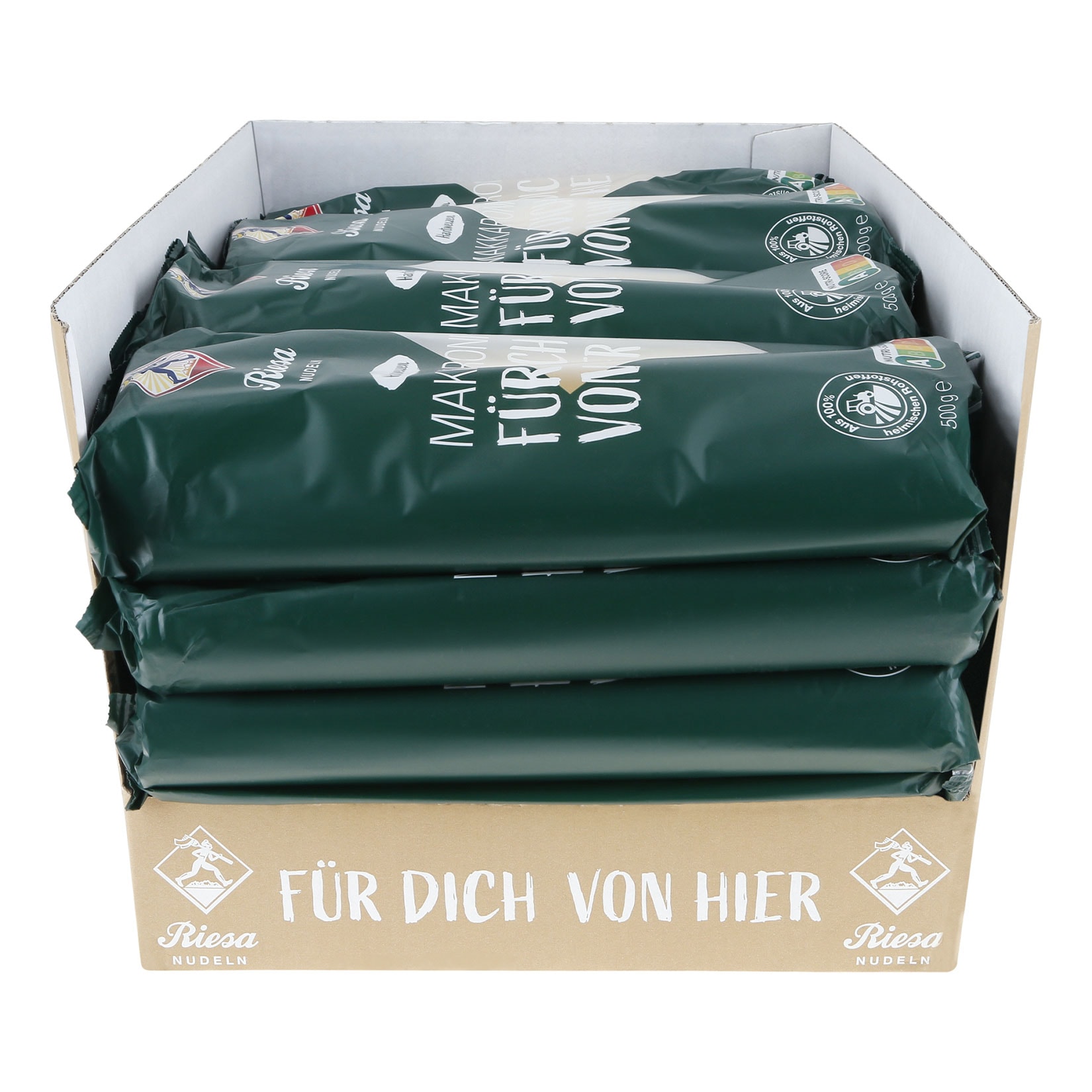 Riesa Schlemmerliebling Makkaroni 500 g, 20er Pack - Bild 1