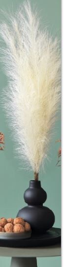 LED Pampasgras sortiert -versch. Ausf&uuml;hrungen - Cremewei&szlig; - Bild 1