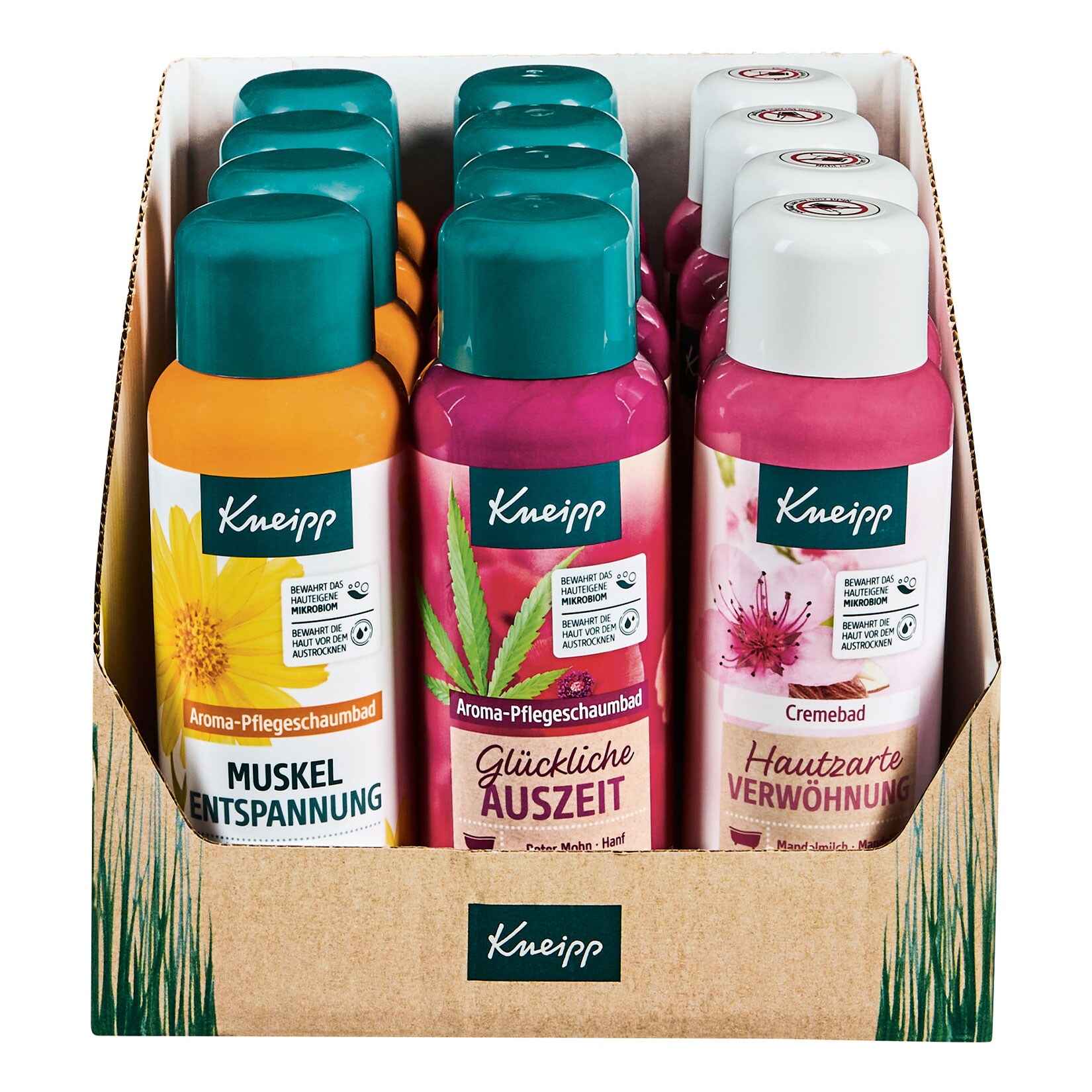 Kneipp Schaumbad 400 ml, verschiedene Sorten, 12er Pack - Bild 1