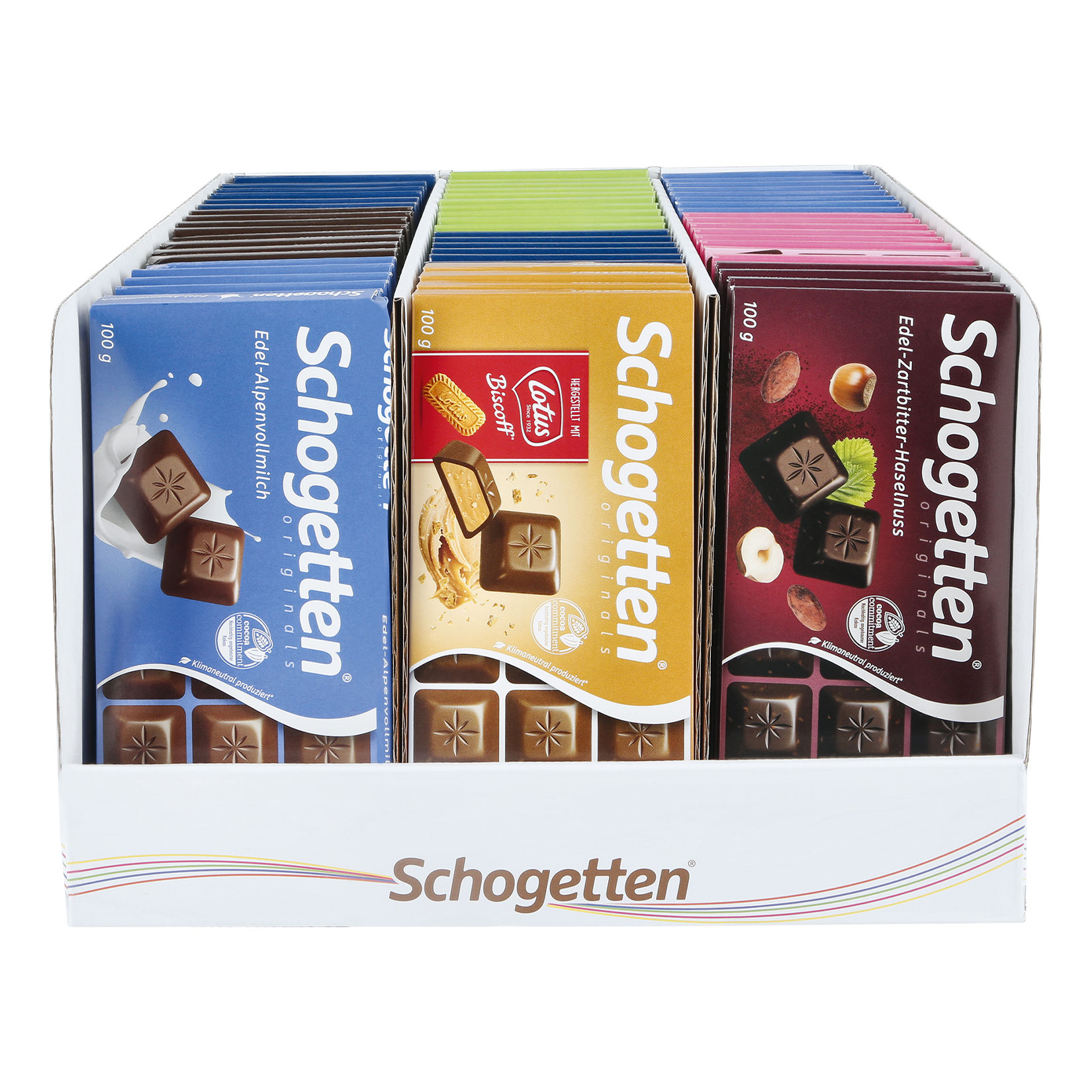 Ludwig Schogetten 100 g, verschiedene Sorten, 60er Pack - Bild 1