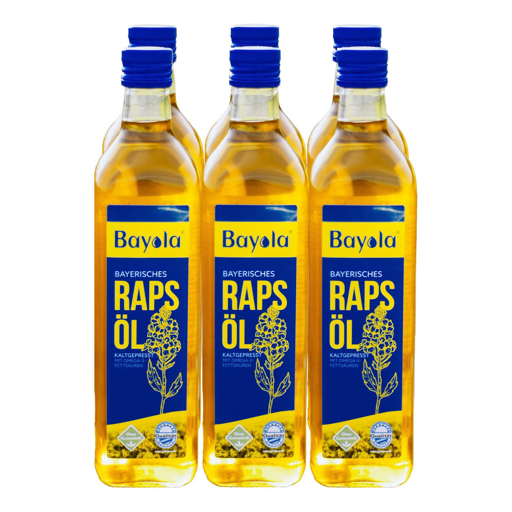 Bayola Raps&ouml;l 750 ml, 6er Pack - Bild 1