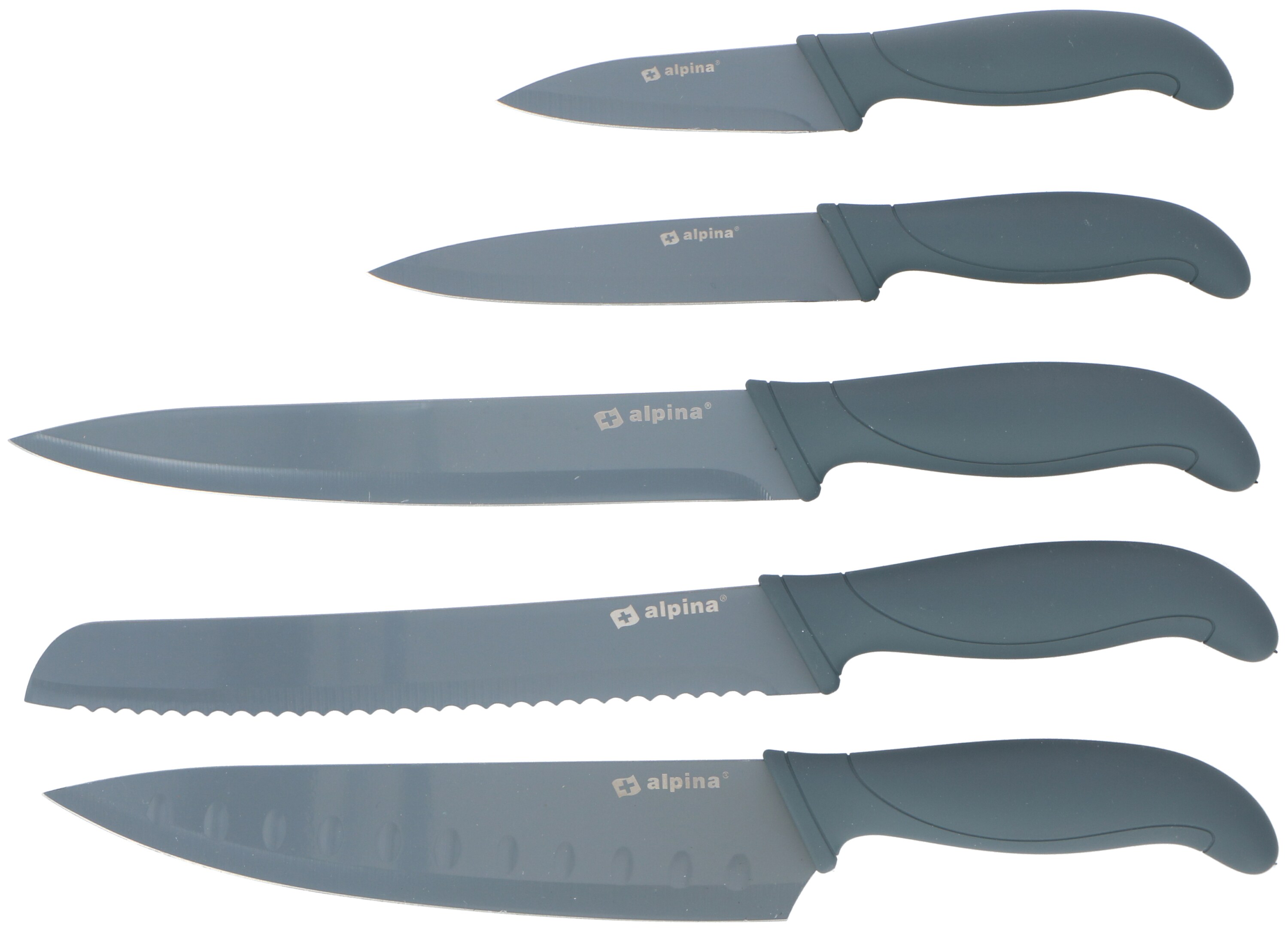 Messerset 5er (grau) - Bild 1