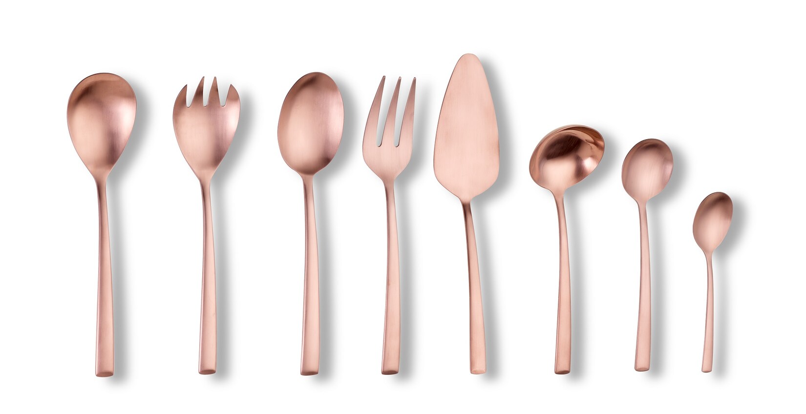 Tafelbesteck „AVELINO“ 68 tlg. – bronze matt | 04260238062348