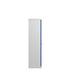 Phoenix Aktenschrank SCL1491GBK Regalen, blaue Netto mit und Türen mit 3 grauer online aus Schlüsselschloss bei kaufen und Korpus Stahl 2 Türen
